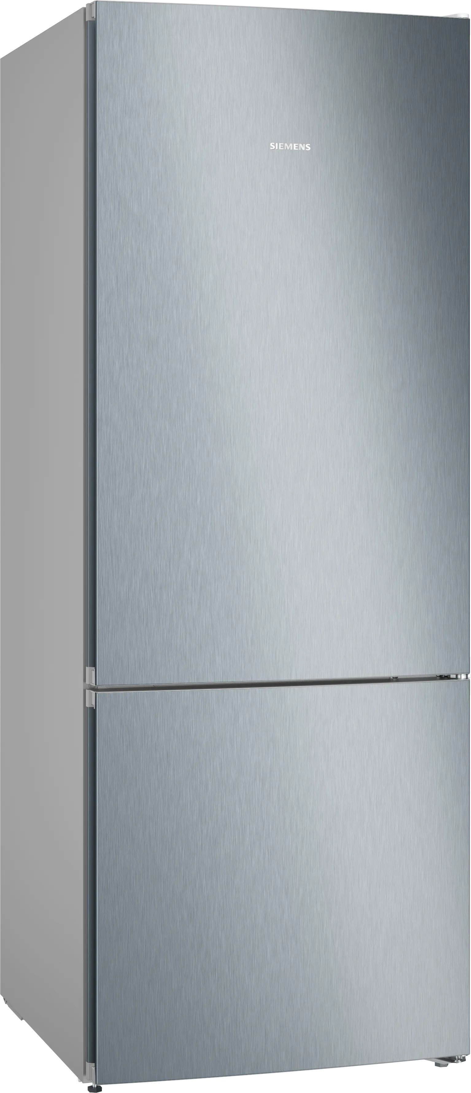 iQ300 free-standing fridge-freezer with freezer at bottom 186 x 70 cm Inox-look 