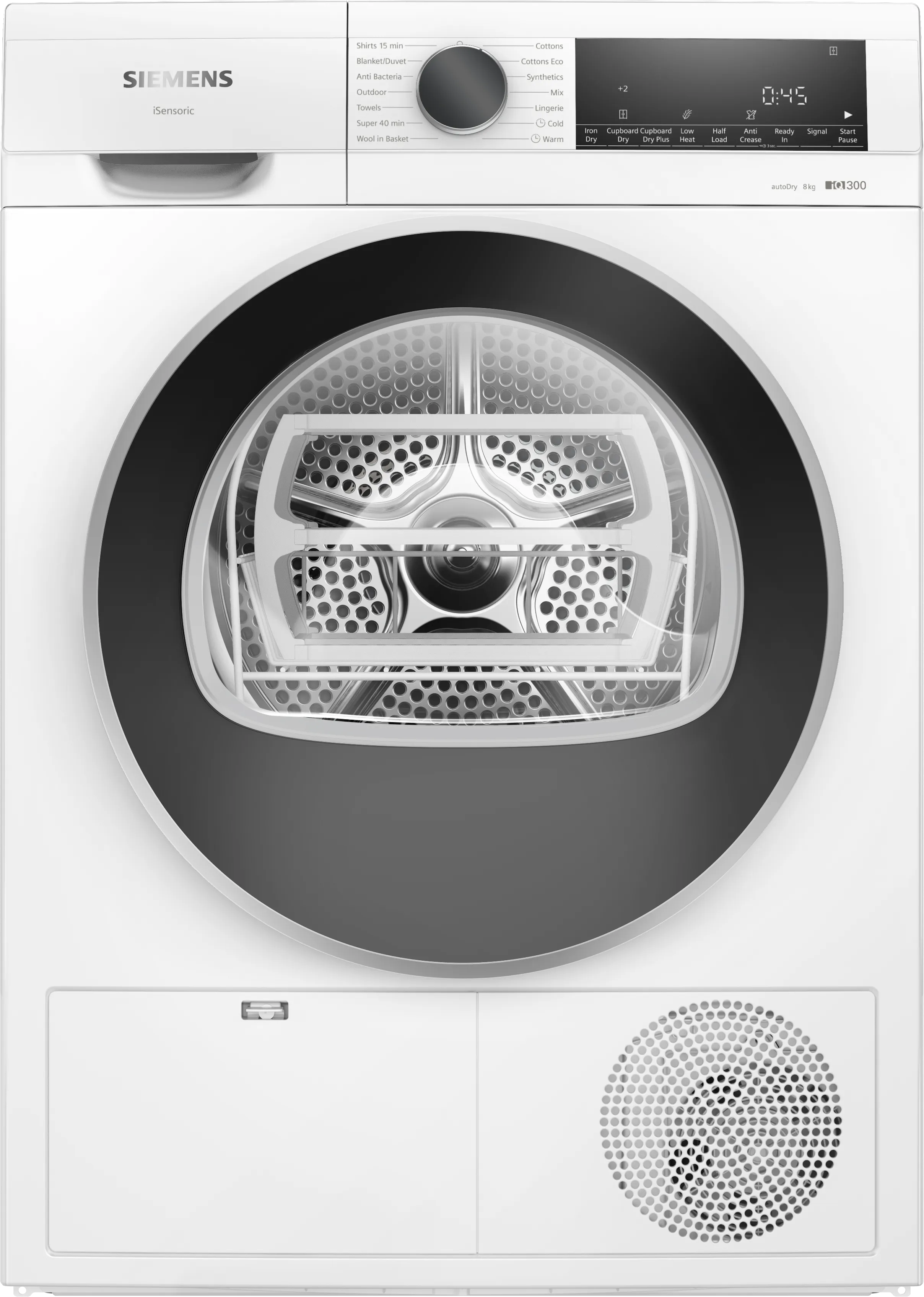 iQ300 condenser tumble dryer 8 kg 