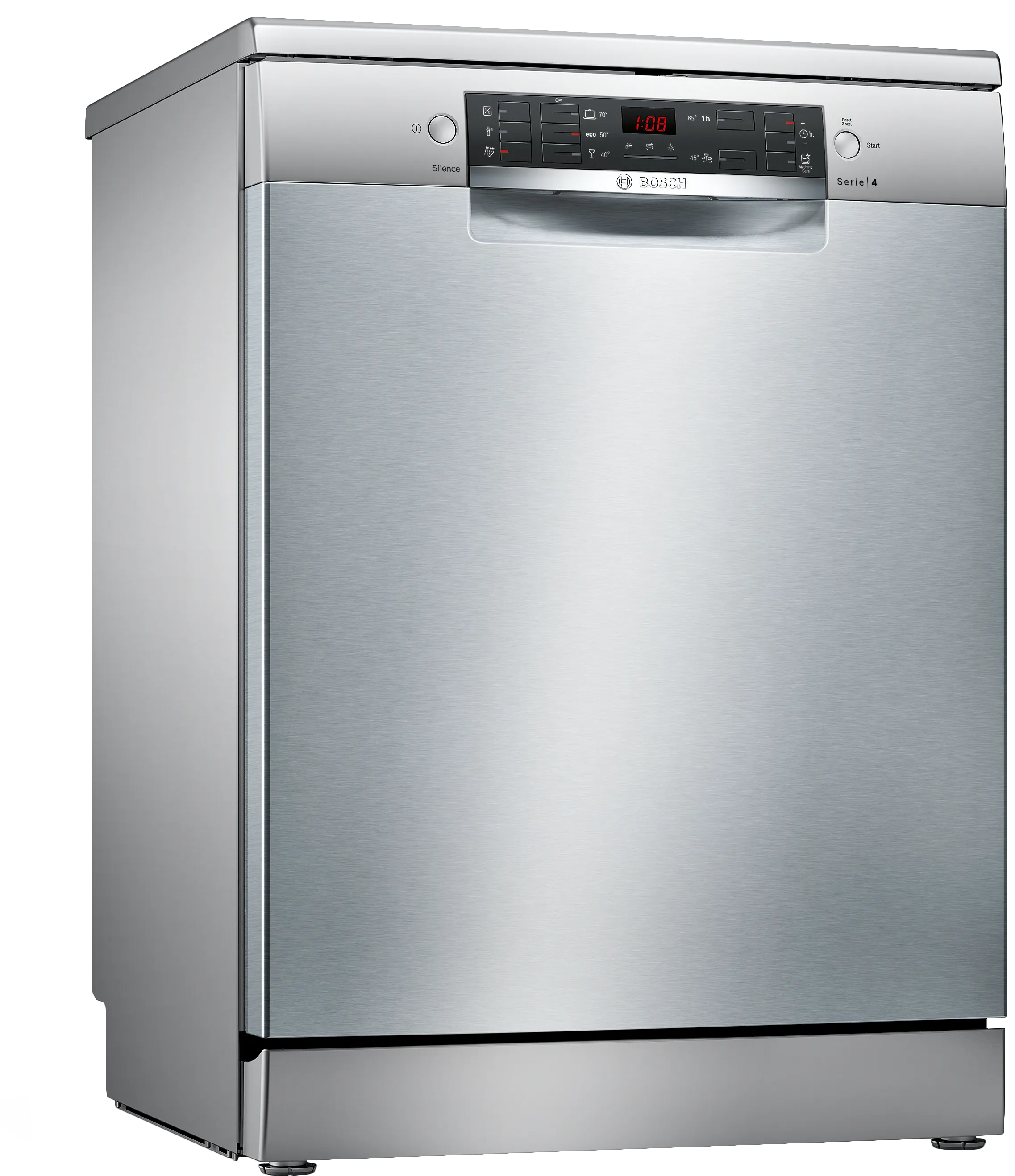 Series 4 Freestanding Dishwasher 60 cm silver inox 