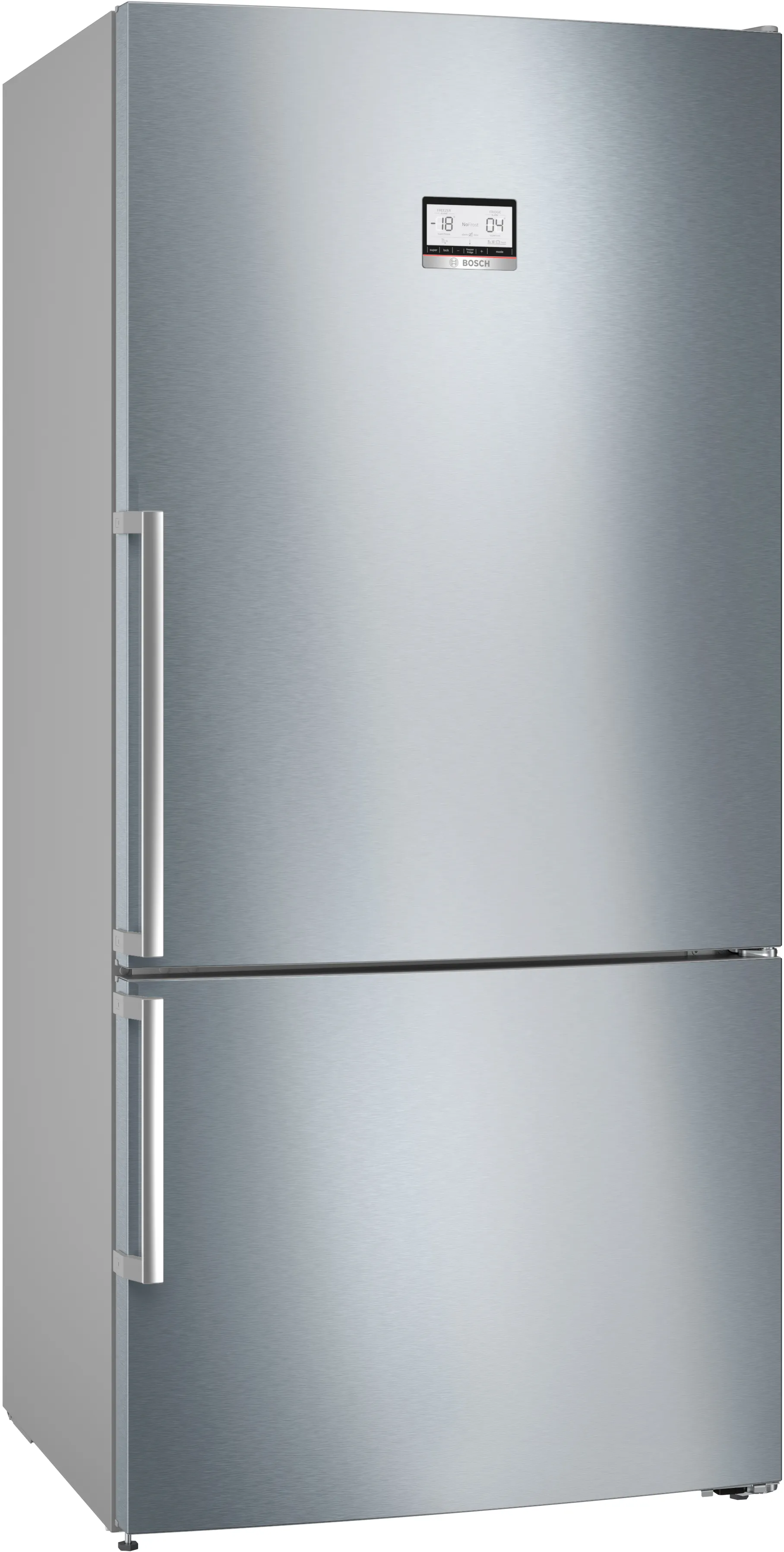 Series 6 Freestanding Refrigerator with Bottom Freezer 186 x 86 cm Stainless steel (with anti-fingerprint) 