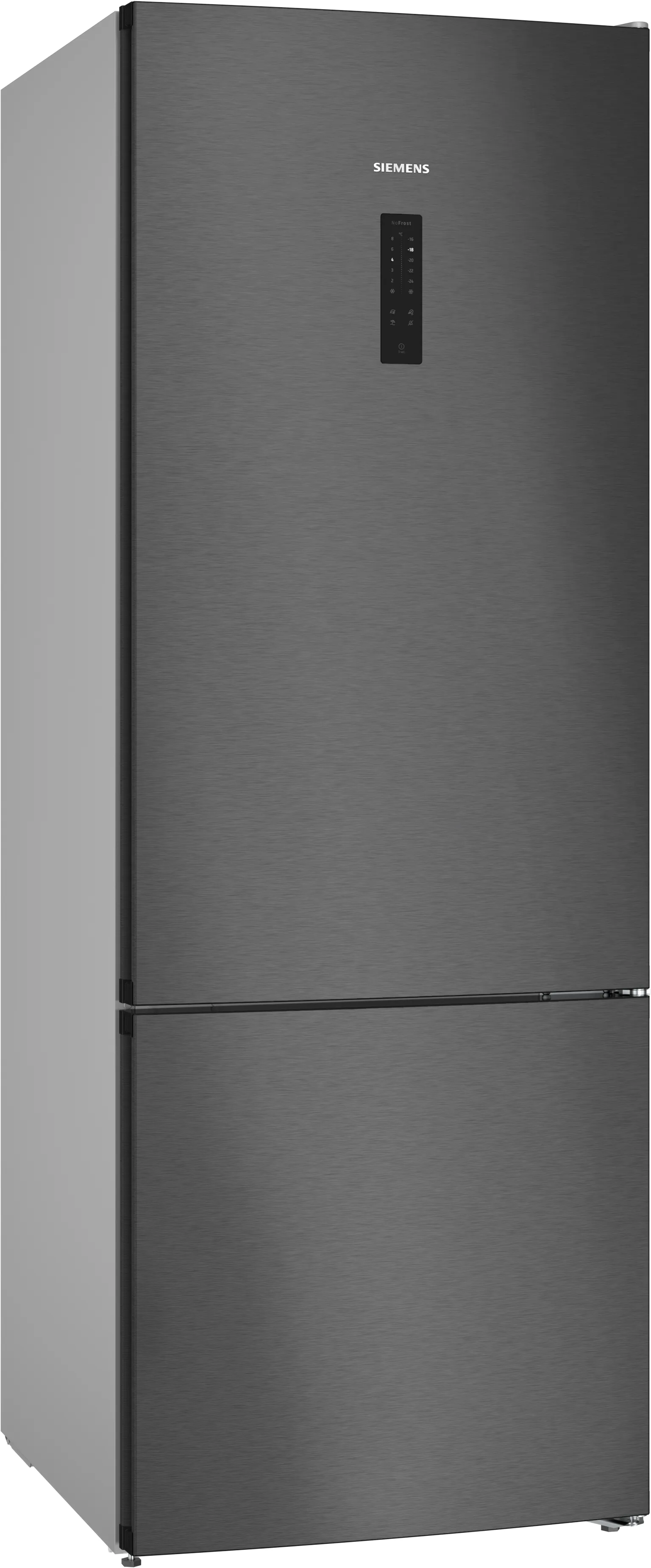 iQ500 Freestanding Fridge-freezer (Bottom freezer) 193 x 70 cm Black stainless steel 