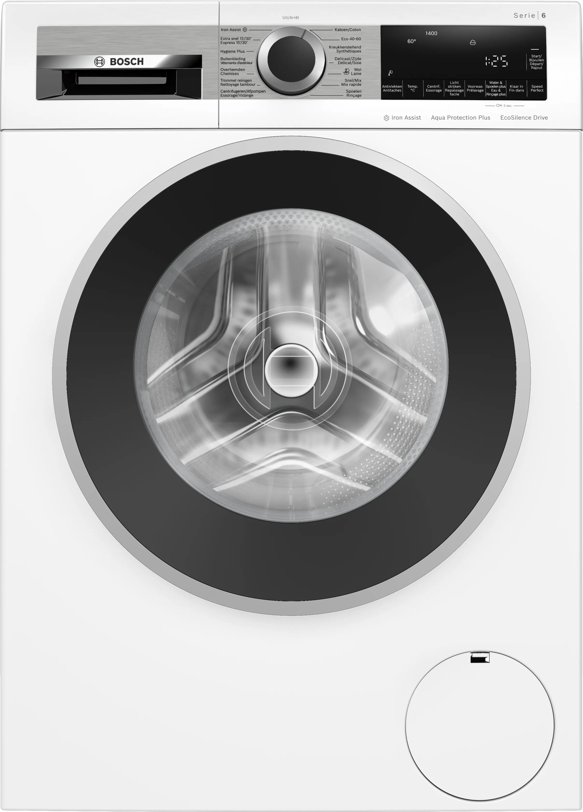 Série 6 Lave-linge 9 kg 1400 trs/min, Blanc