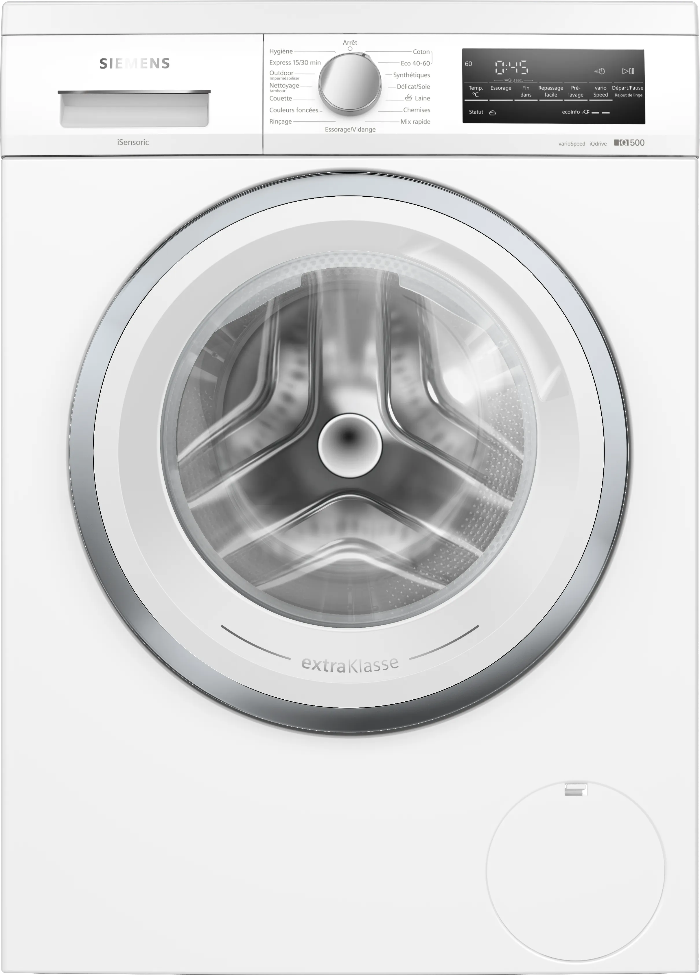 iQ500 Lave-linge front 8 kg 1400 trs/min 