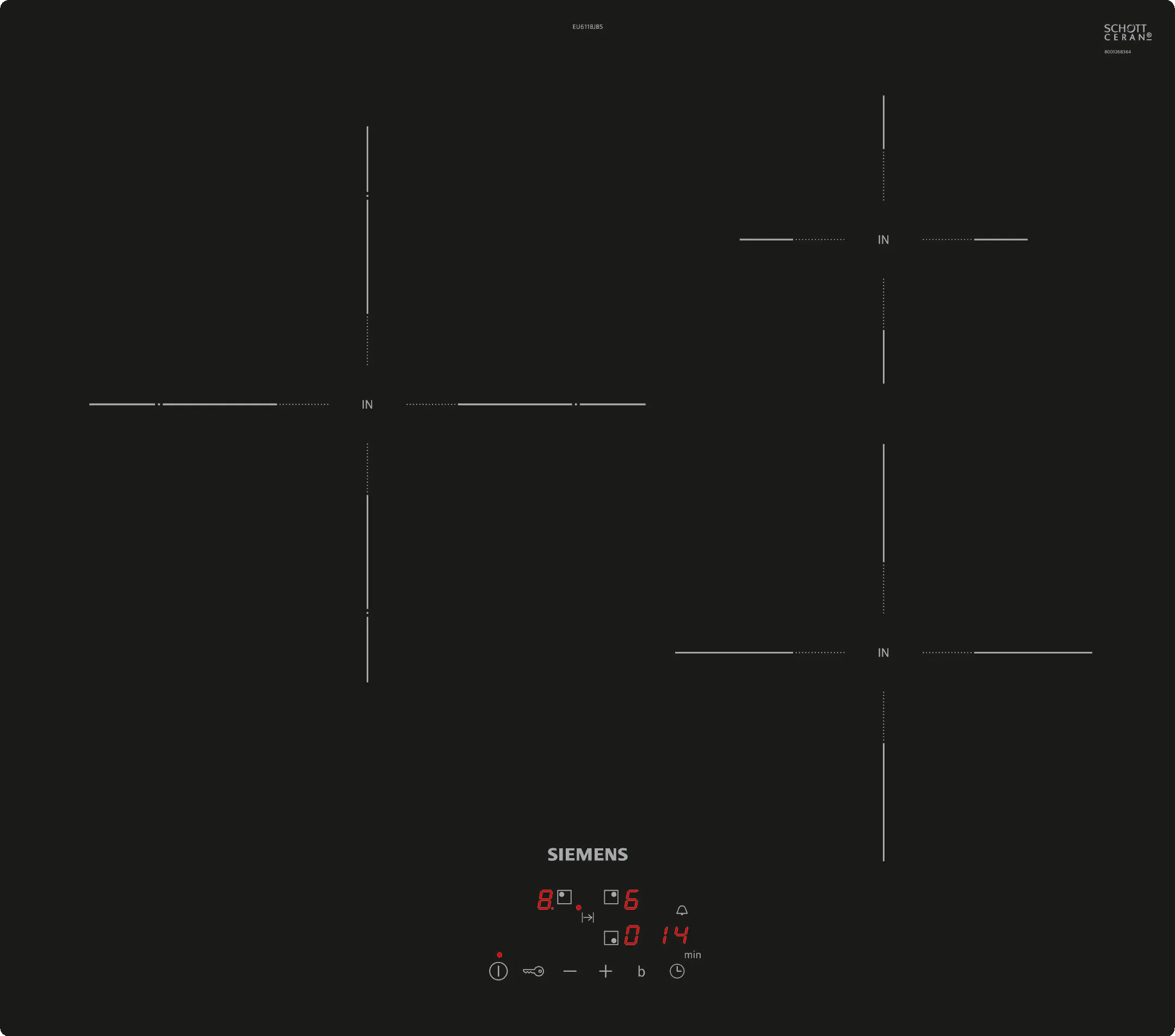 iQ300 Table à induction 60 cm sans cadre 
