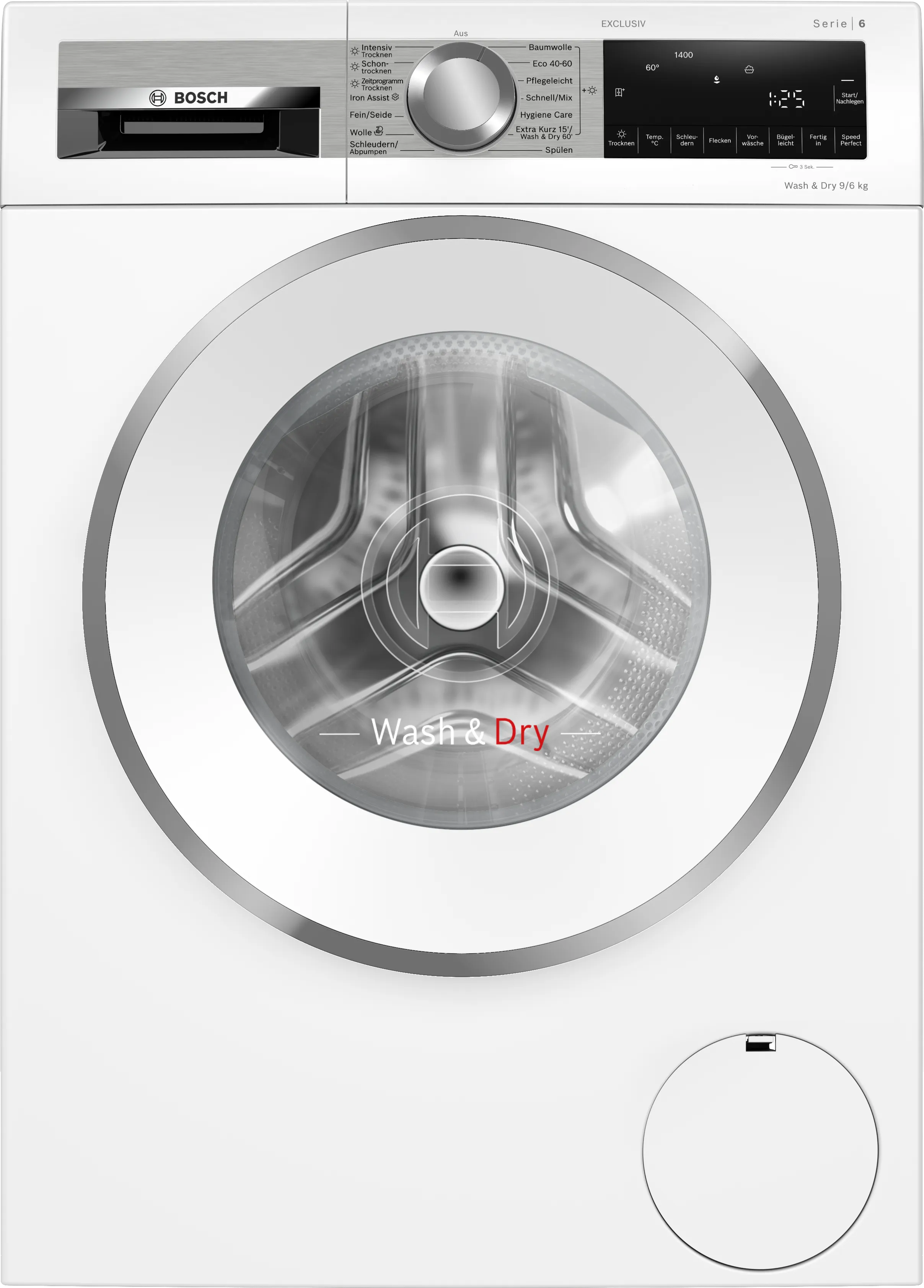 Series 6 washer-dryer 9/6 kg 1400 rpm 