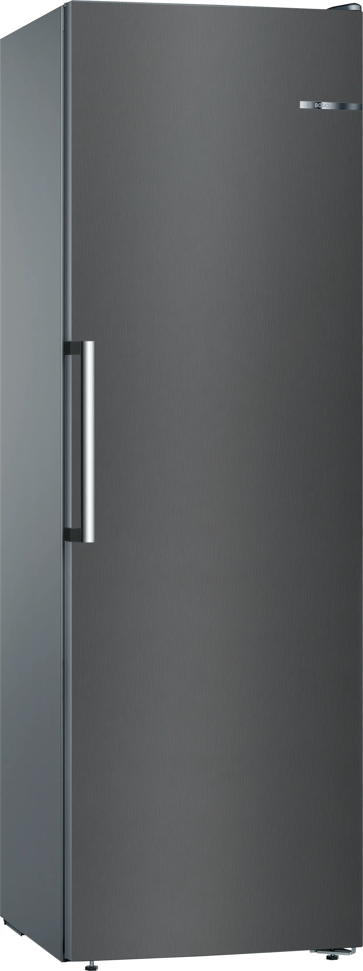 Series 4 free-standing freezer 186 x 60 cm Black stainless steel 