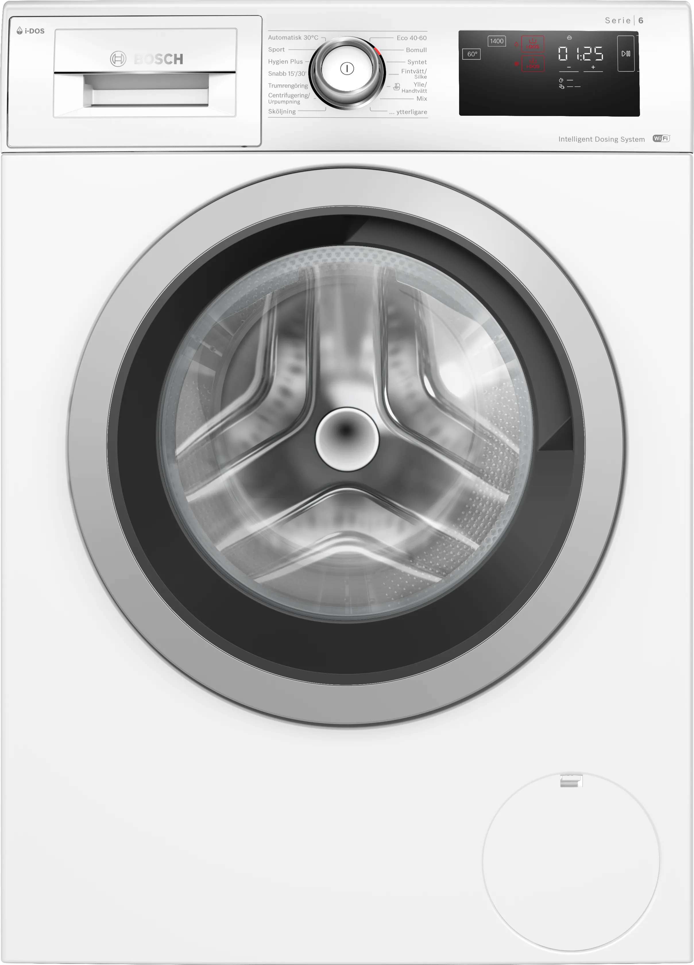 Series 6 washing machine, frontloader fullsize 10 kg 1400 rpm 