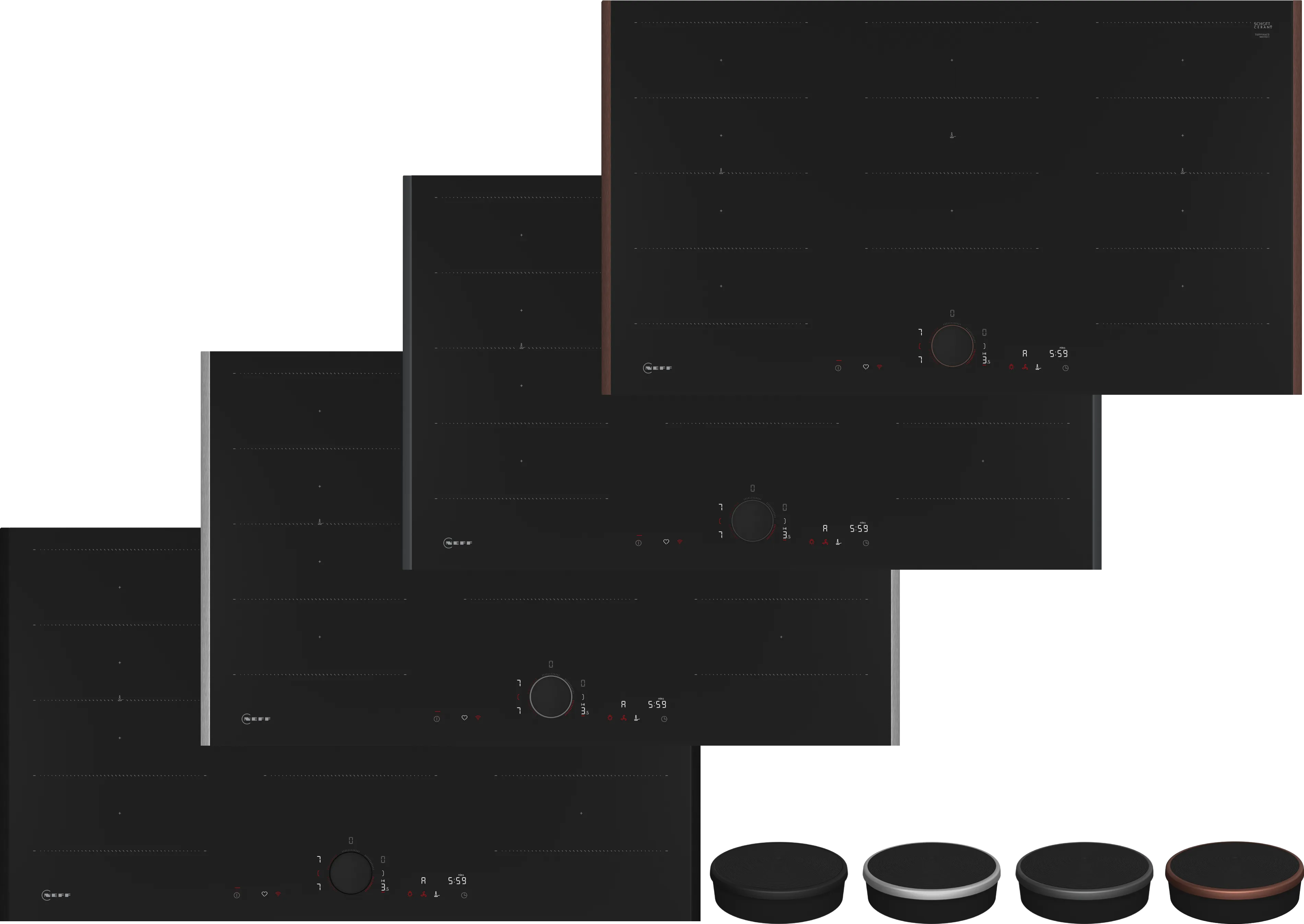 N 90 Induction hob 90 cm Flex Design 