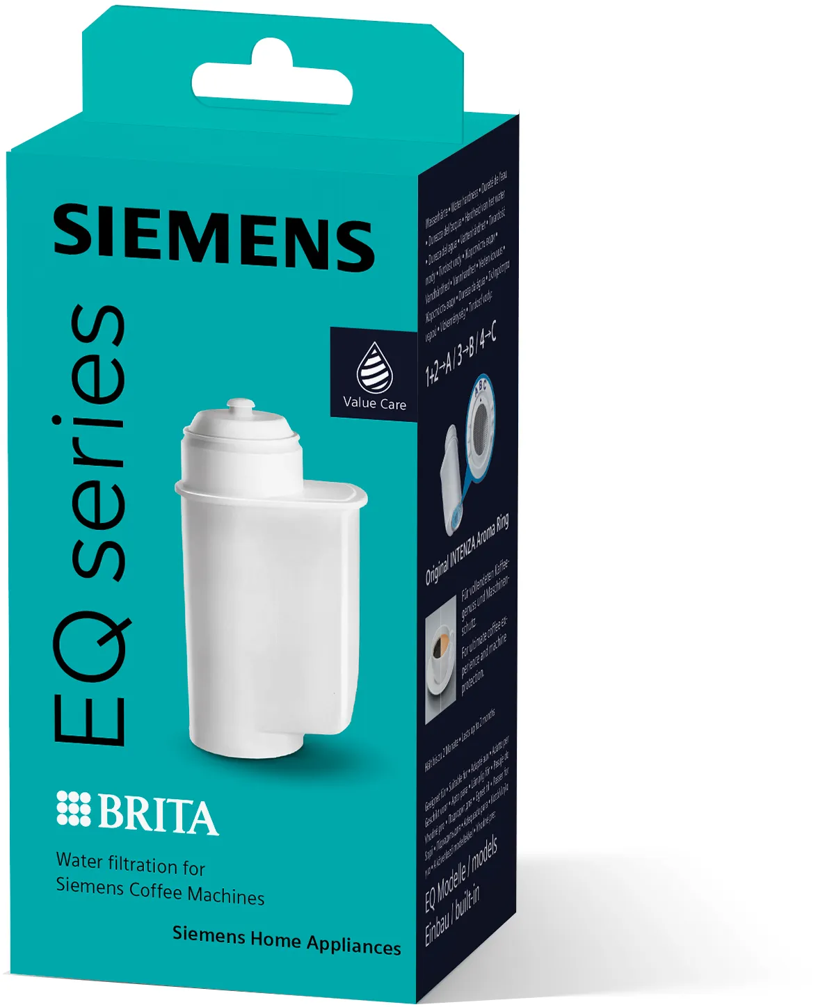 Filtre à eau Brita Intenza pour machines à café entièrement automatiques - Série EQ 