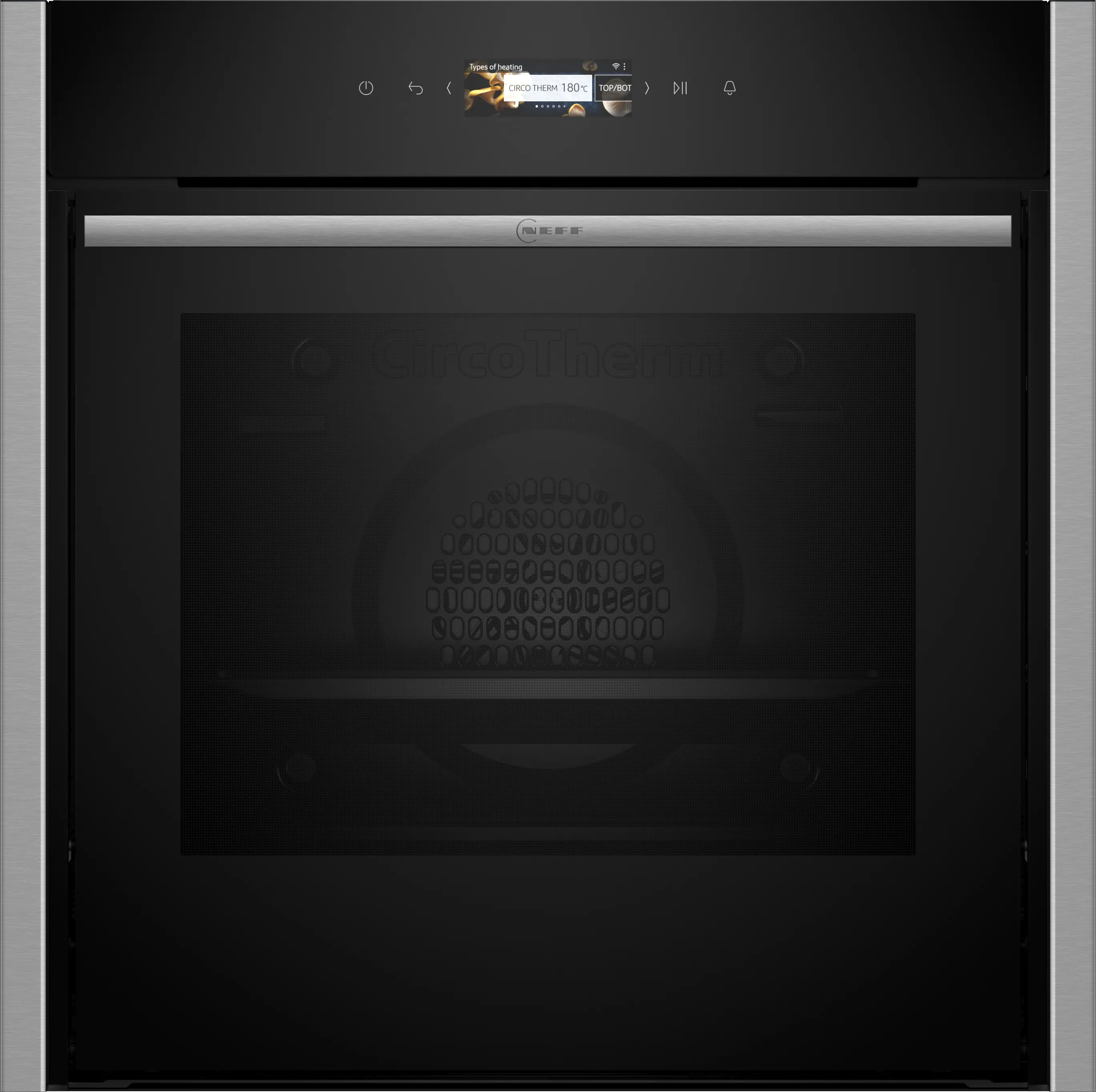 N 70 Backofen 60 x 60 cm Edelstahl