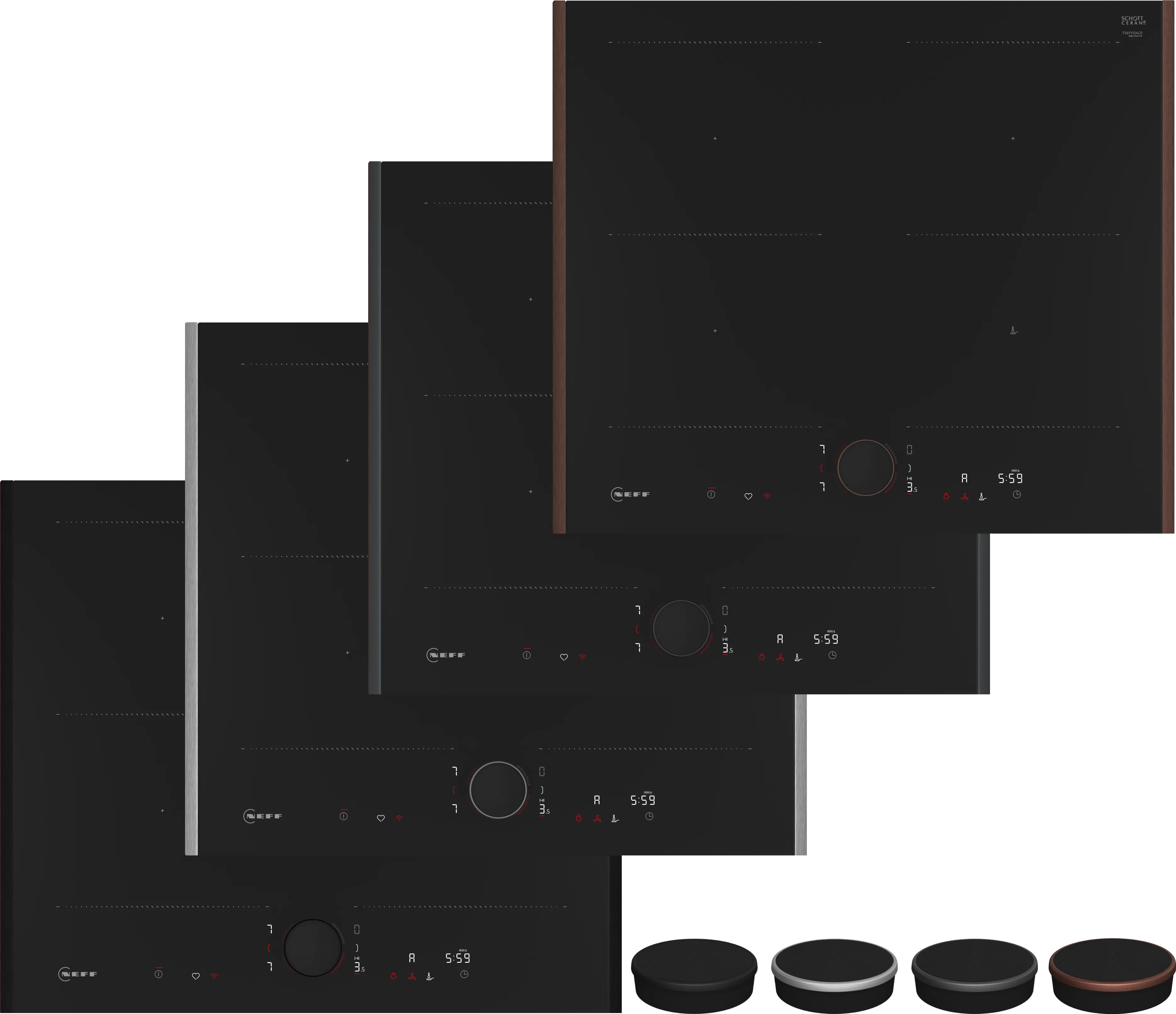 N 90 Indukciós főzőlap 60 cm Flex Design 