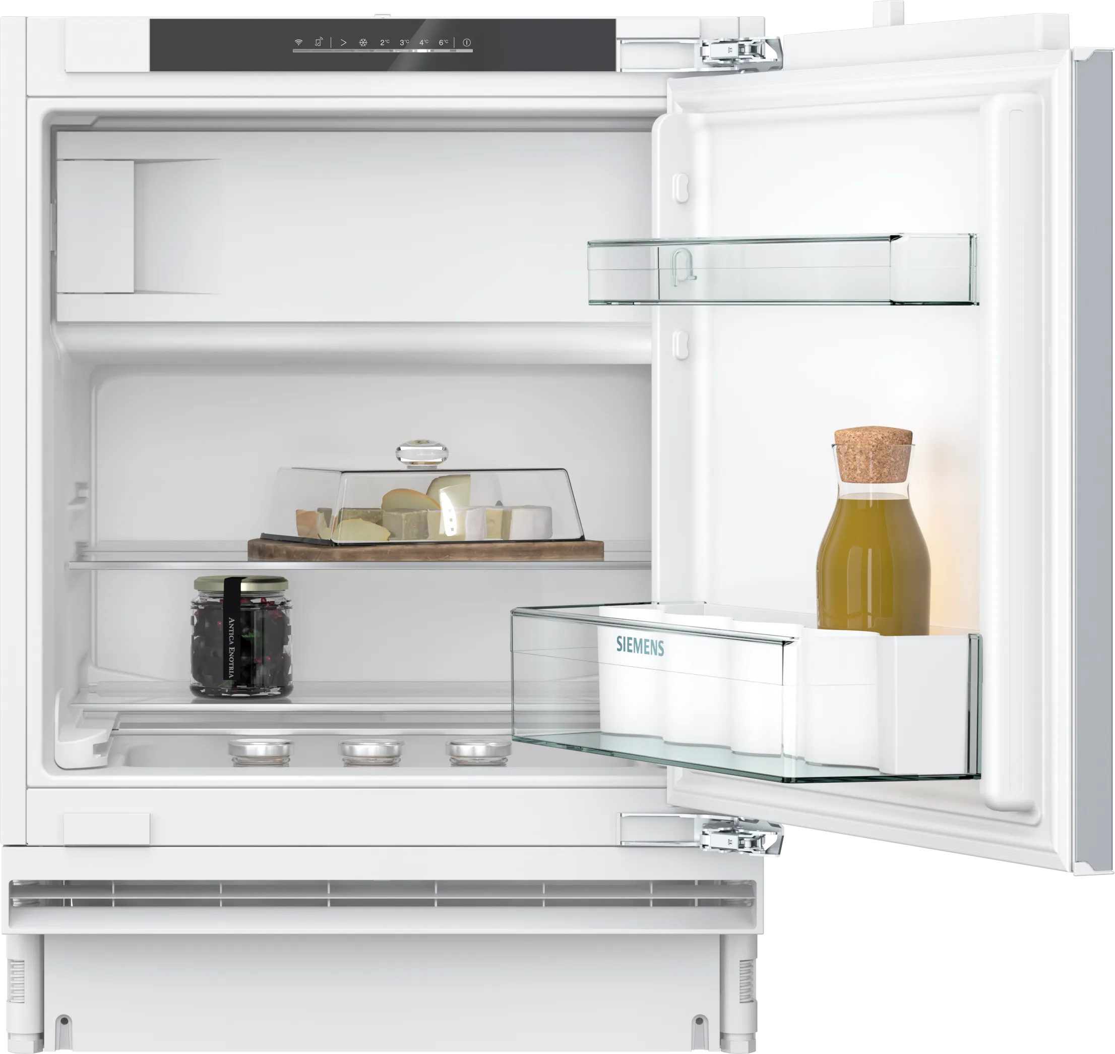 iQ300 built-under fridge with freezer section 82 x 60 cm flat hinge 