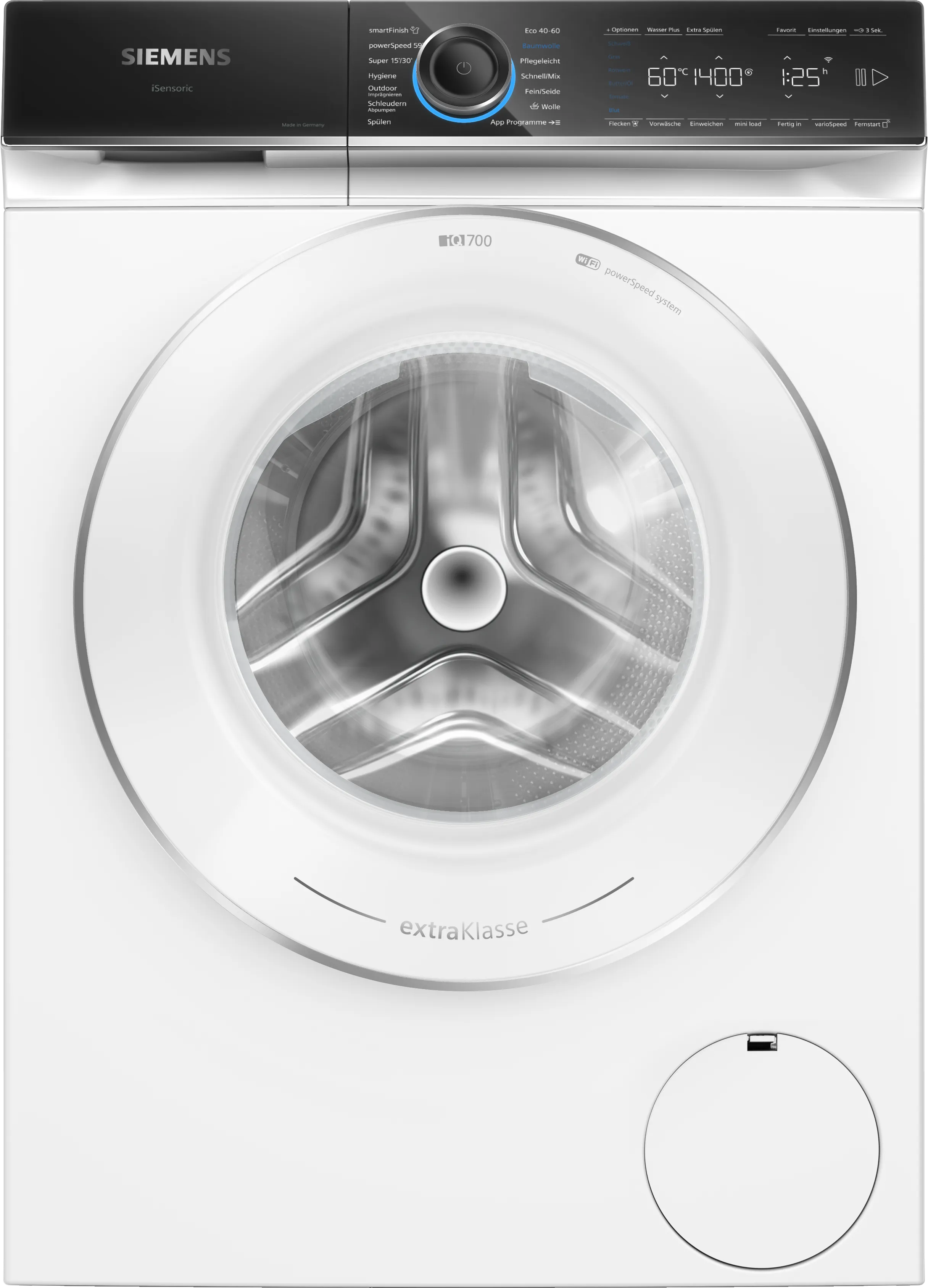 iQ700 washing machine, front loader 9 kg 1400 trs/min 