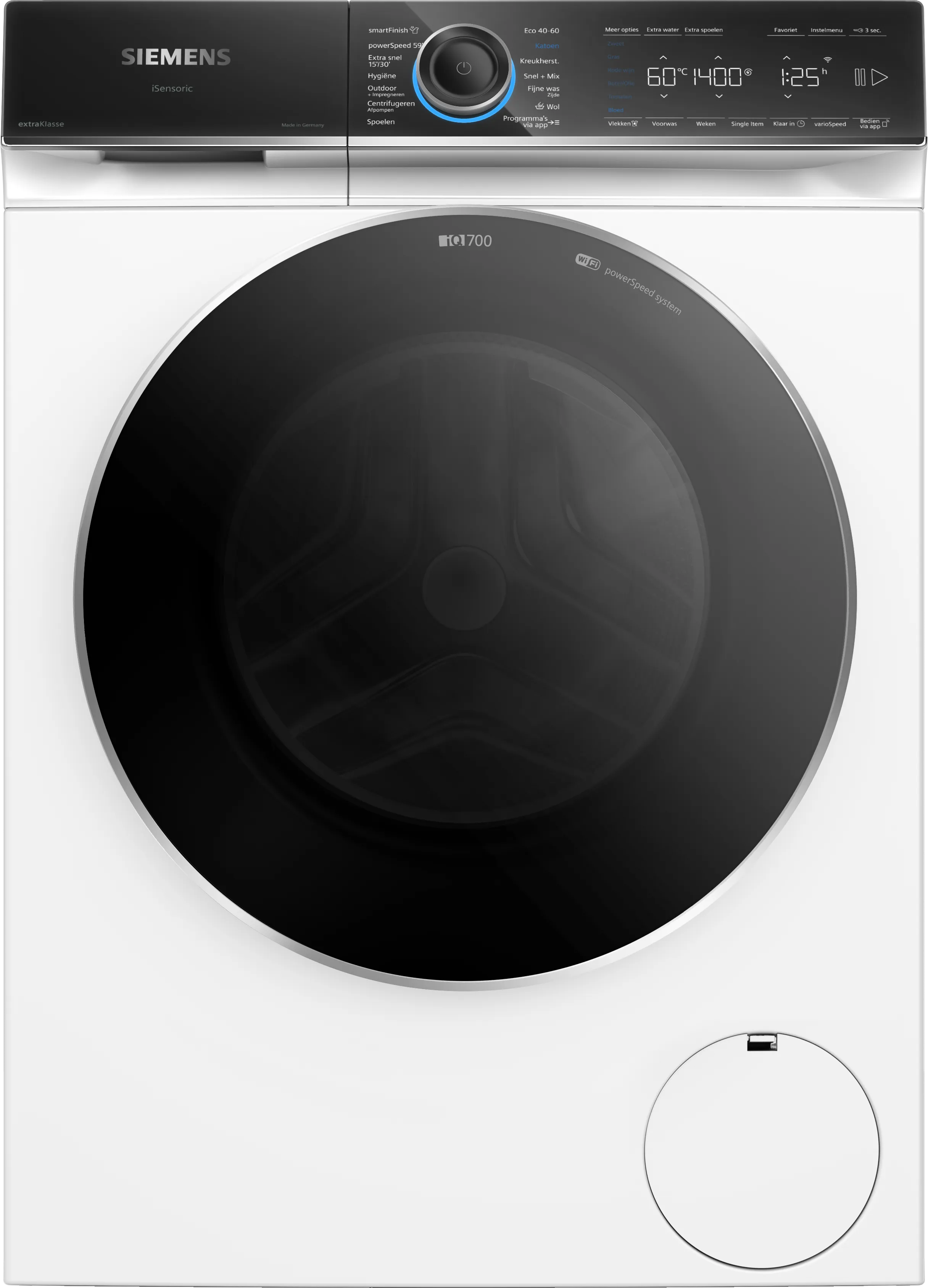 iQ700 Wasmachine, voorlader 9 kg max. 1400 rpm