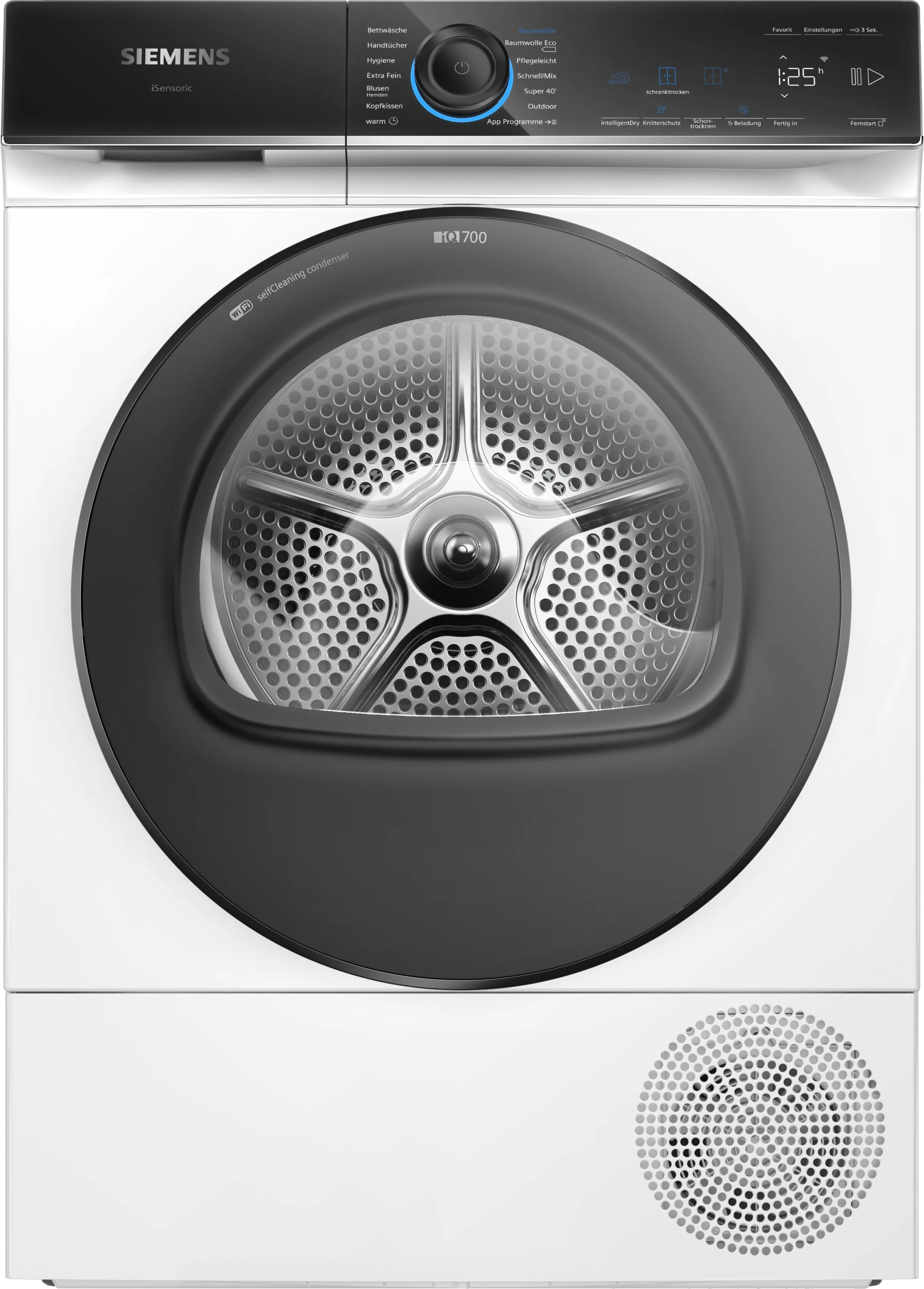 iQ700 Wärmepumpen-Trockner 8 kg Weiß
