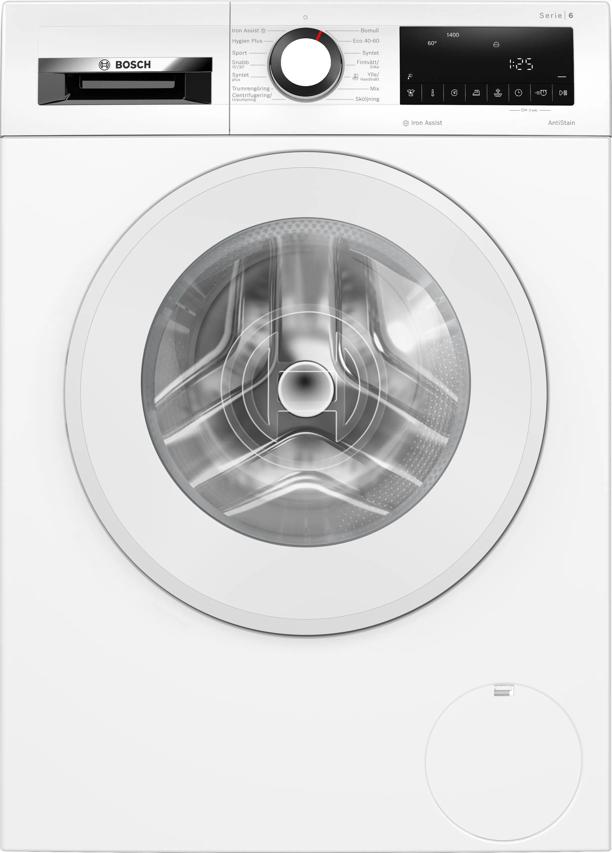 Serie 6 Tvättmaskin, frontmatad 9 kg 1400 v/min 