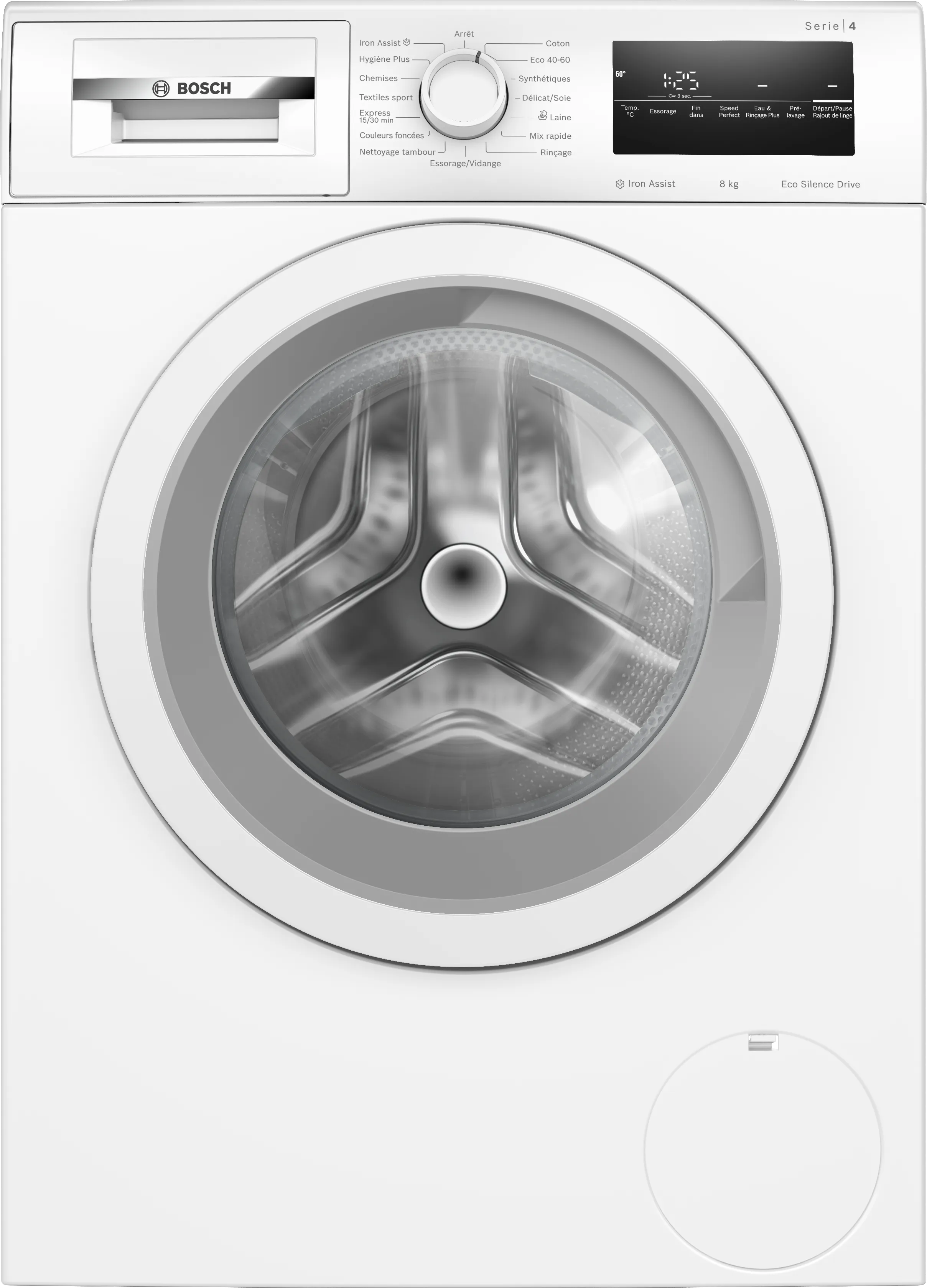 Série 4 Lave-linge front 8 kg 1400 trs/min 