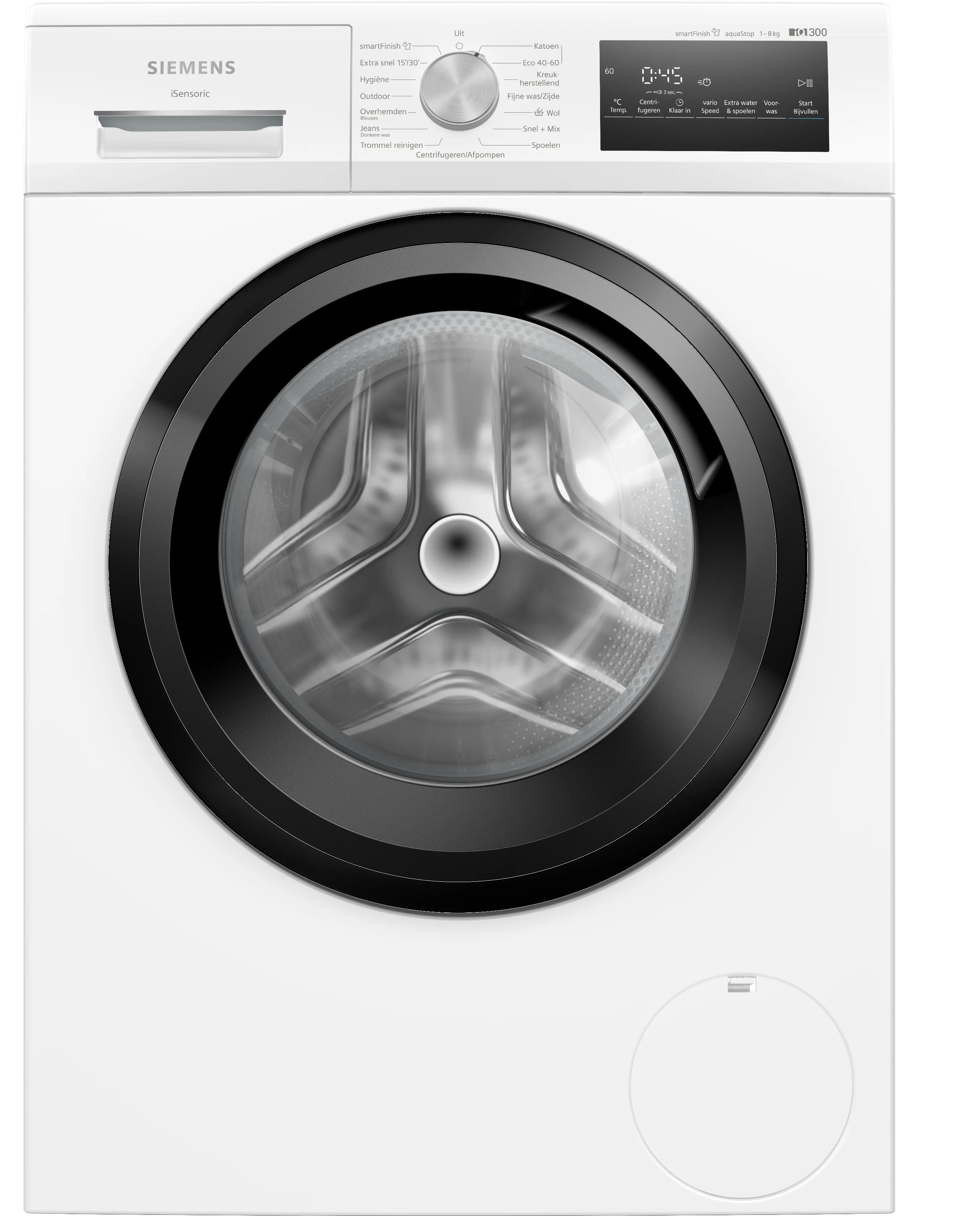 iQ300 Wasmachine, voorlader 8 kg max. 1400 rpm