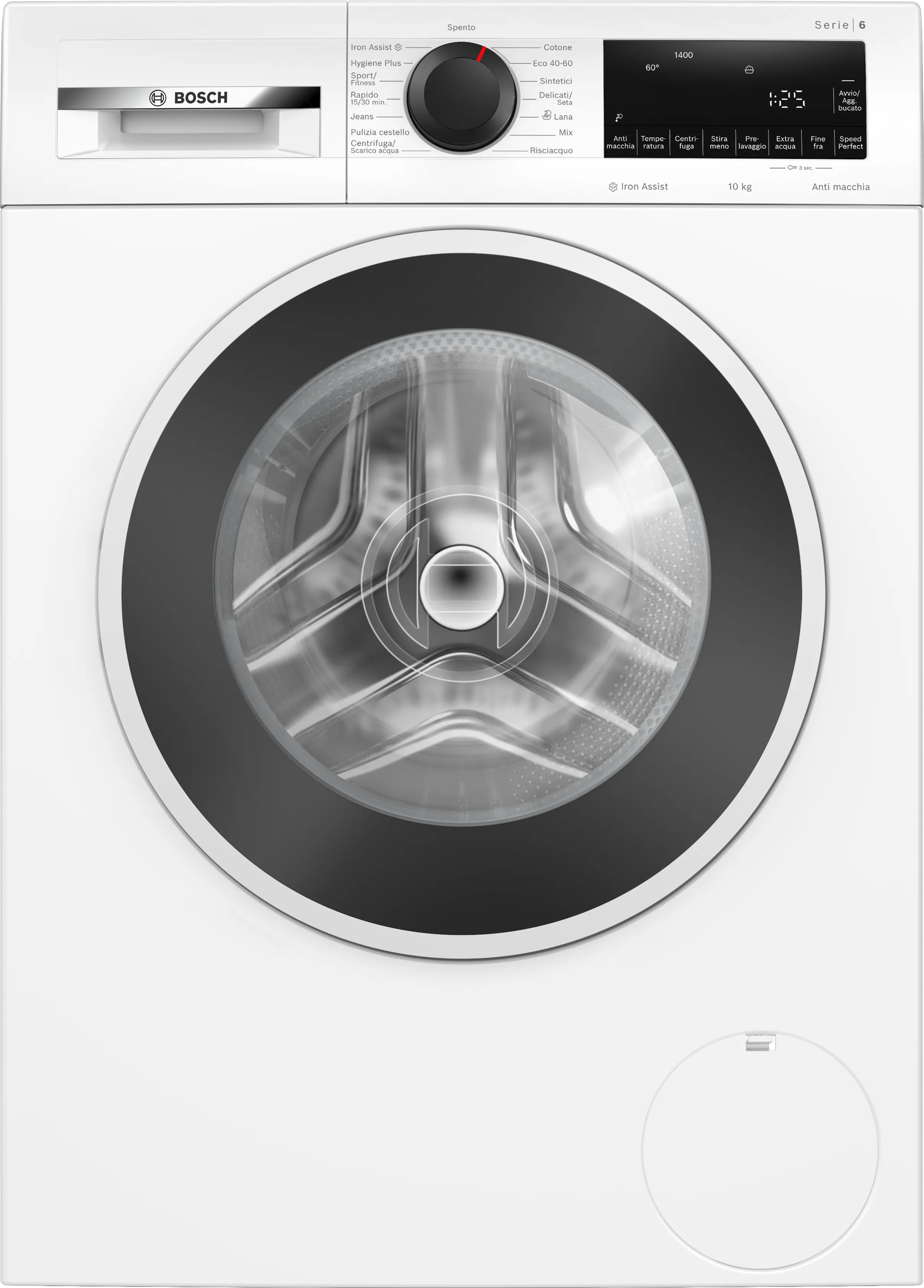 Serie 6 Lavatrice a carica frontale 10 kg max 1400 giri/min