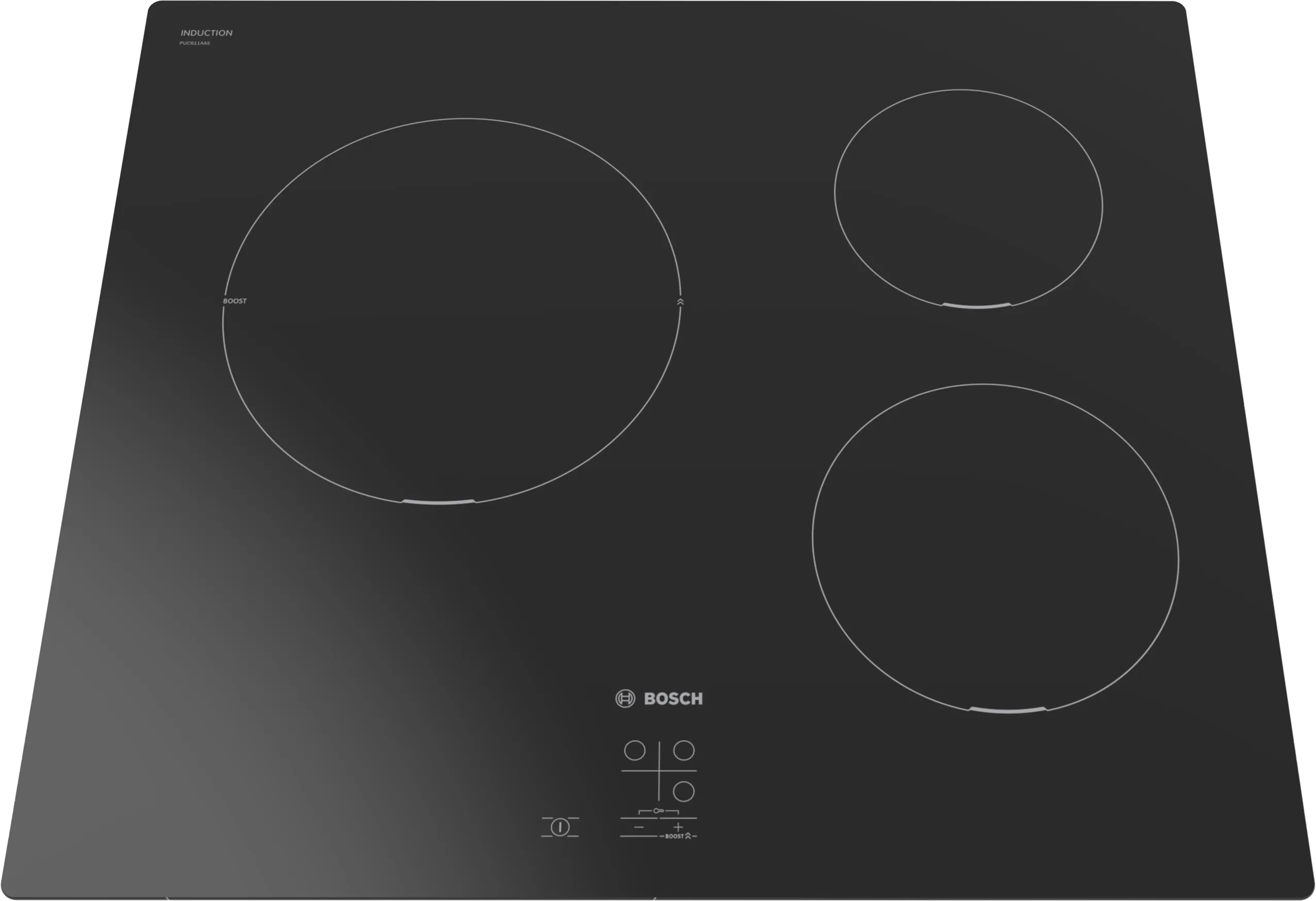 Surface vitroceramique pour table à induction 