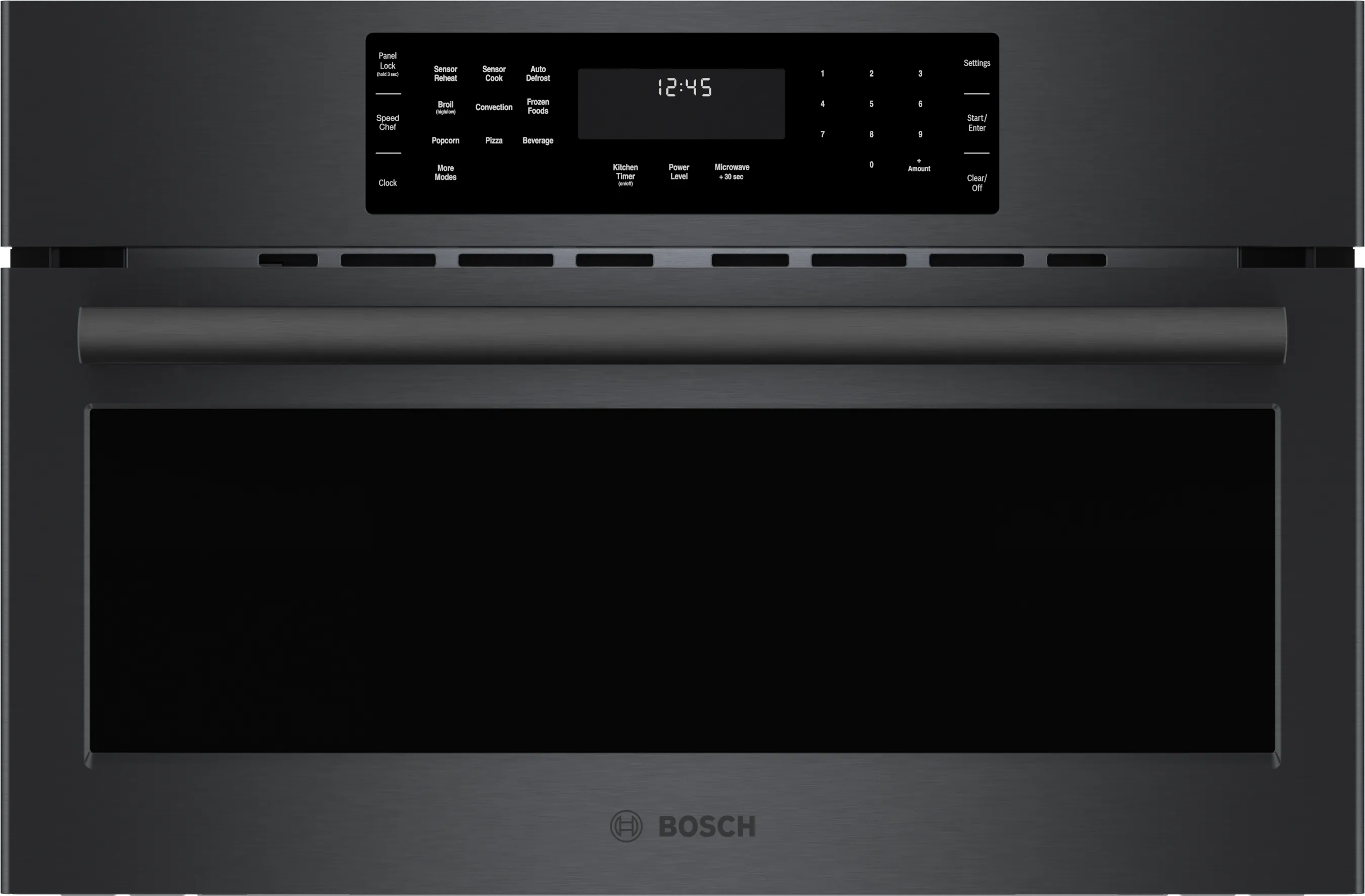 800 Series Speed Oven 30'' Black Stainless Steel 