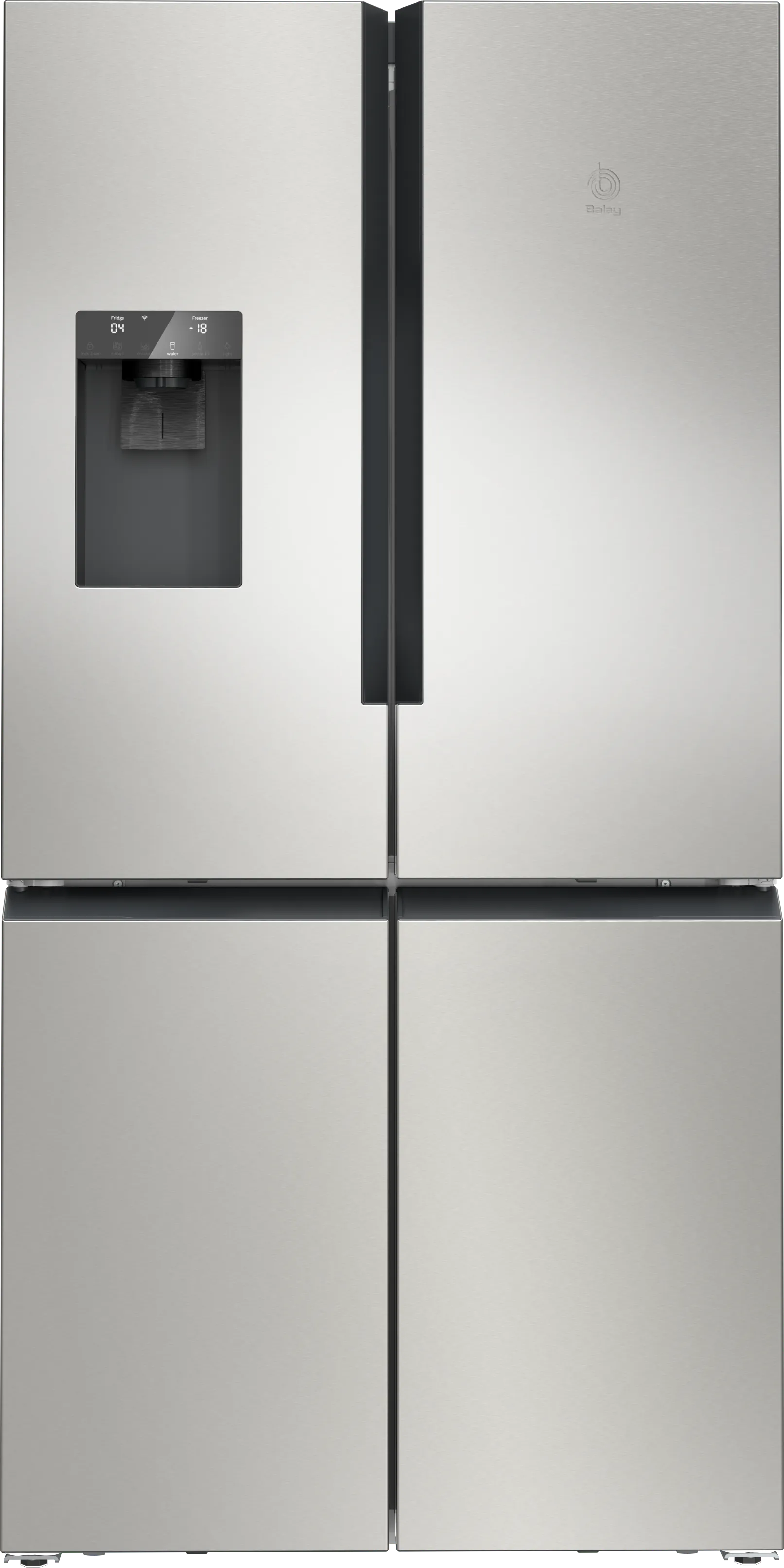Multipuerta 183 x 90.5 cm Acero antihuellas, Total No Frost