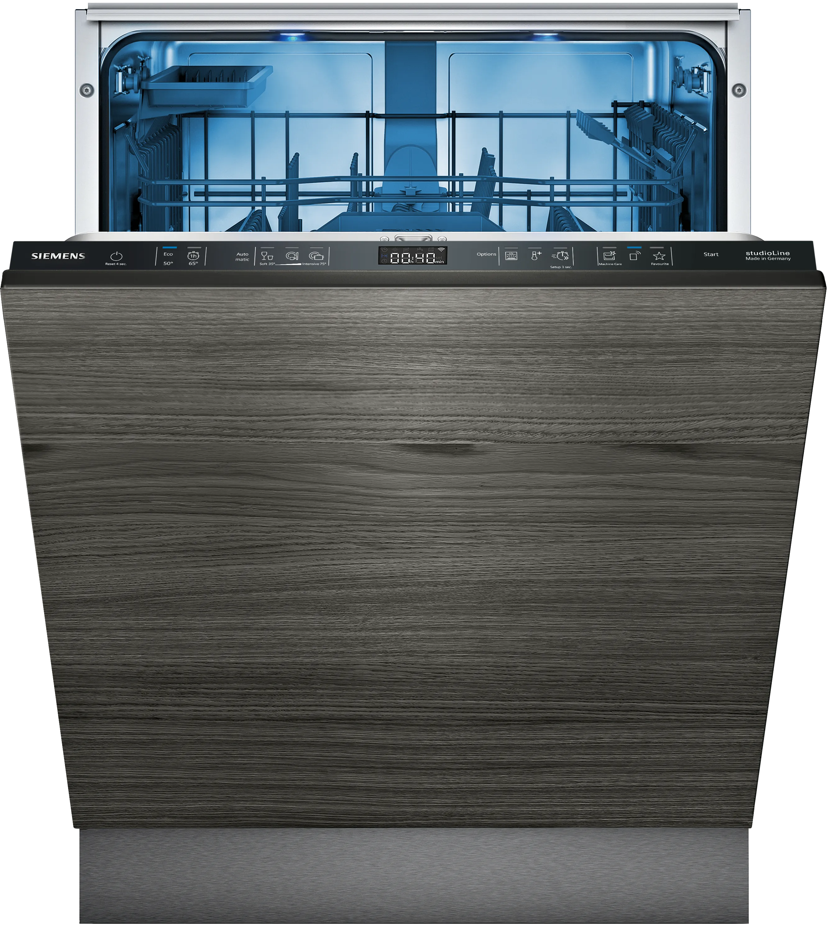 iQ500 fully-integrated dishwasher 60 cm XXL, varioHinge for special installation situations 