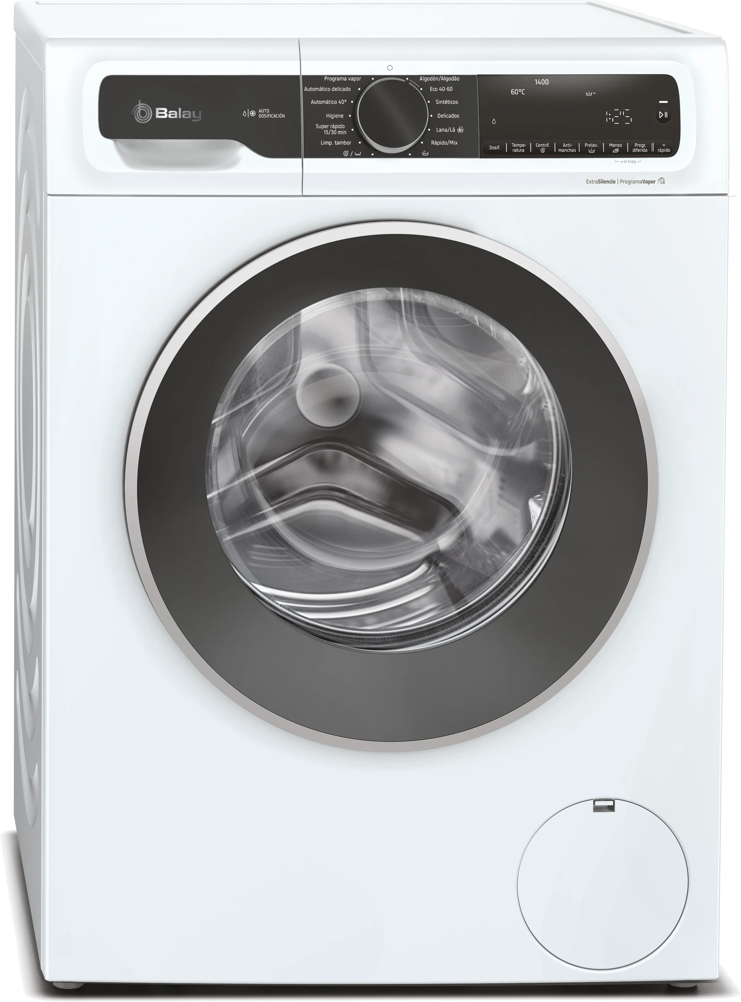Máquina de Lavar Roupa, Carga Frontal 10 kg , Branco 