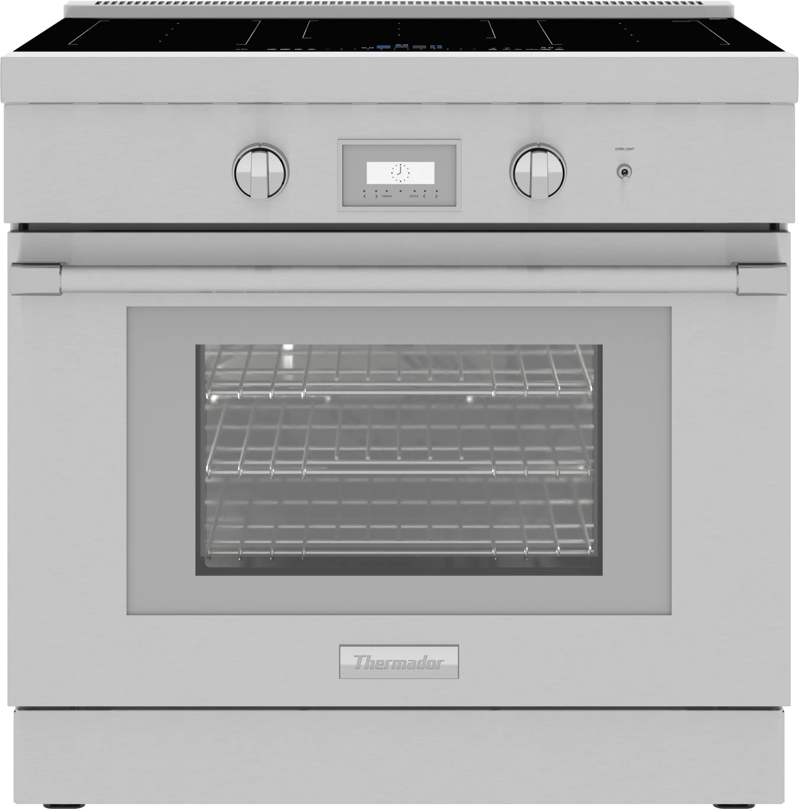 Liberty® Induction Professional Range 36'' Pro Harmony® Standard Depth Stainless Steel 