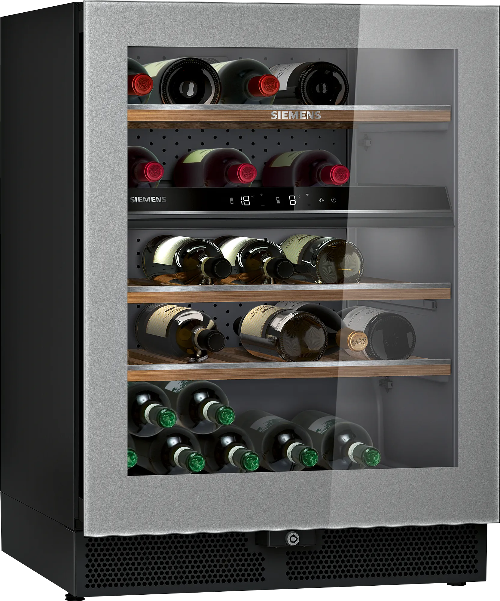 iQ500 Vinkøleskab med glasdør 
