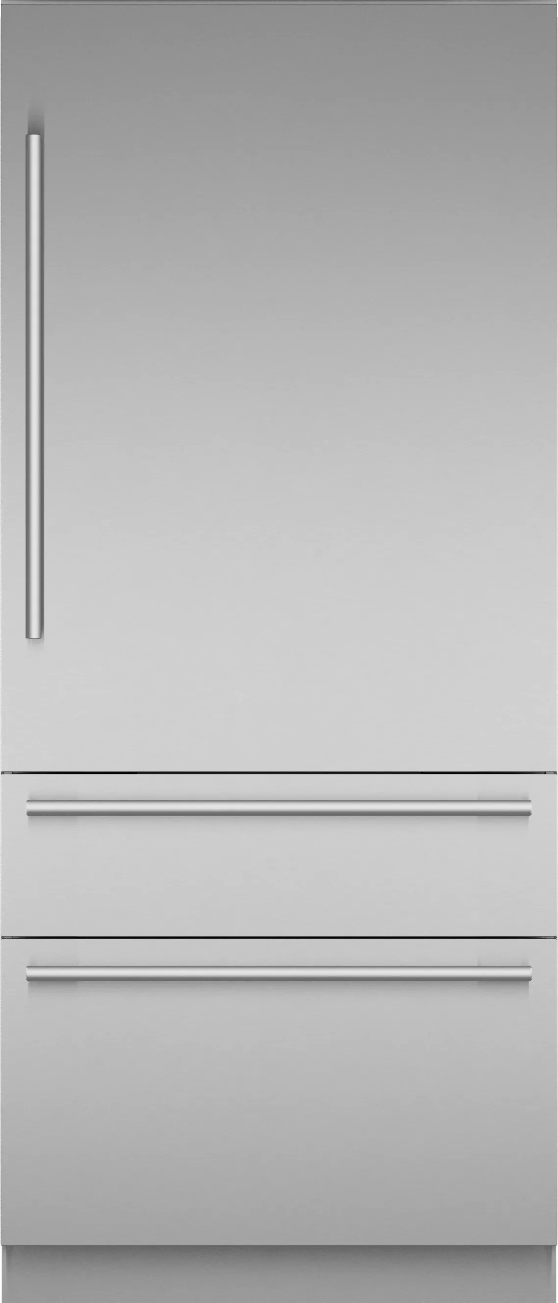 Freedom® Built-in Bottom Freezer 36'' Masterpiece® Stainless Steel 