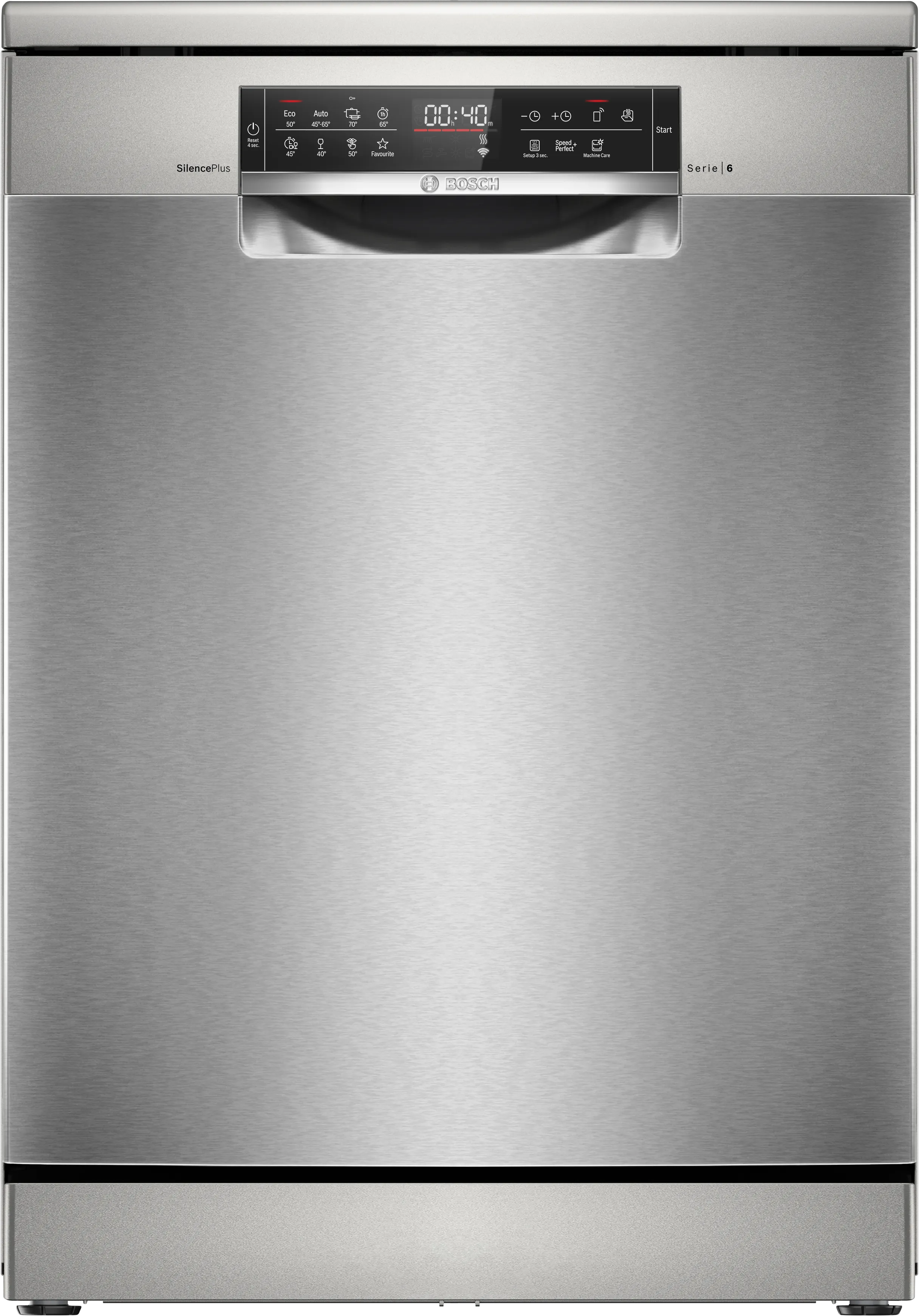 Series 6 Free-standing dishwasher 60 cm silver inox 