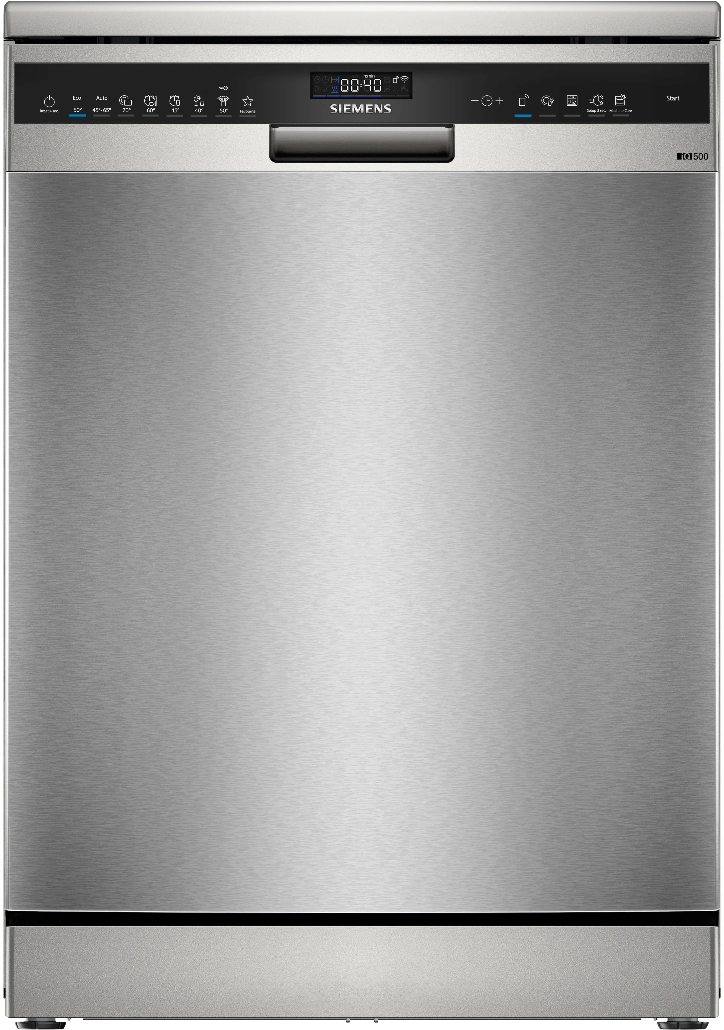 iQ500 Free-standing dishwasher 60 cm Silver inox 