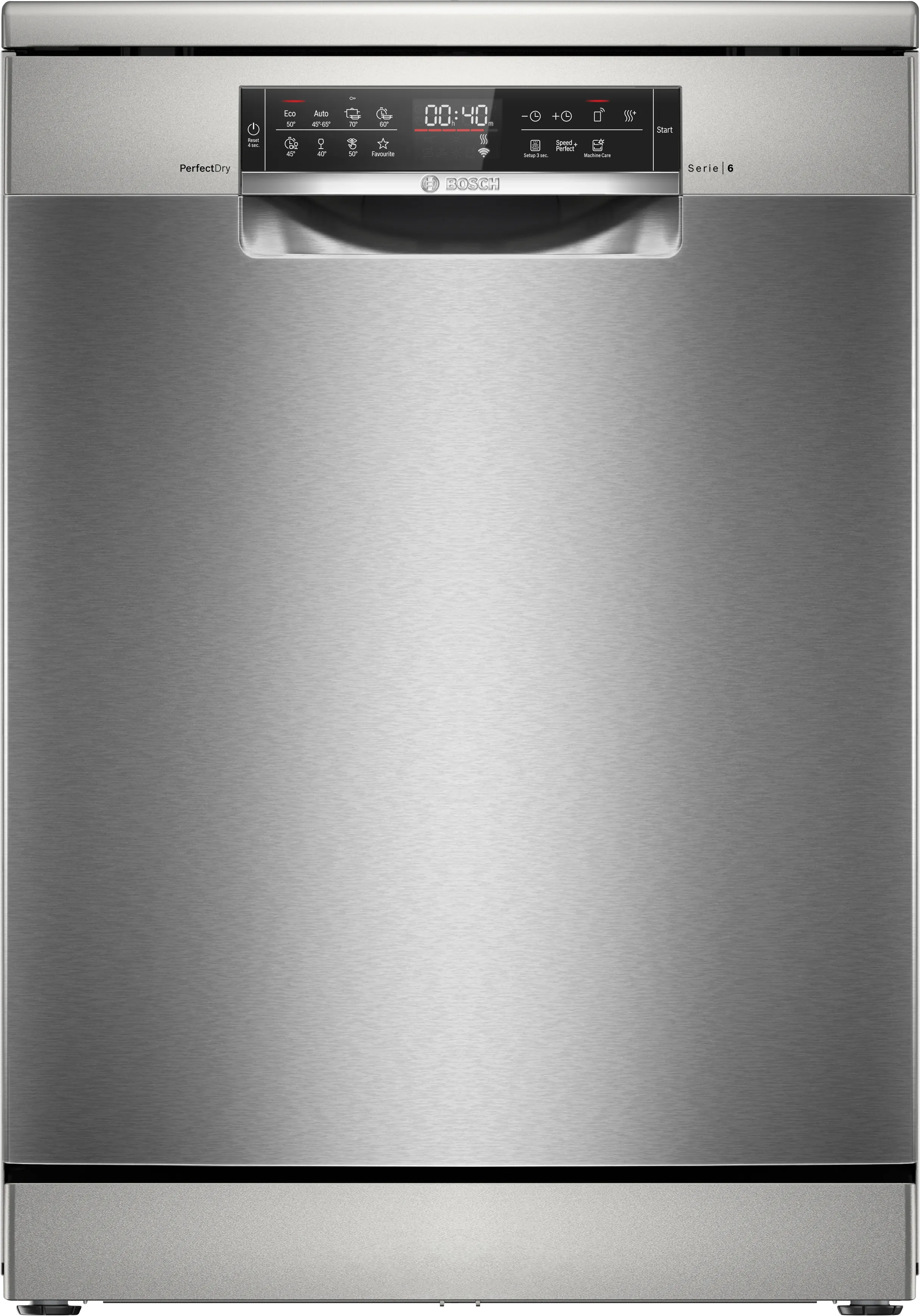 Series 6 free-standing dishwasher 60 cm Brushed steel anti-fingerprint 