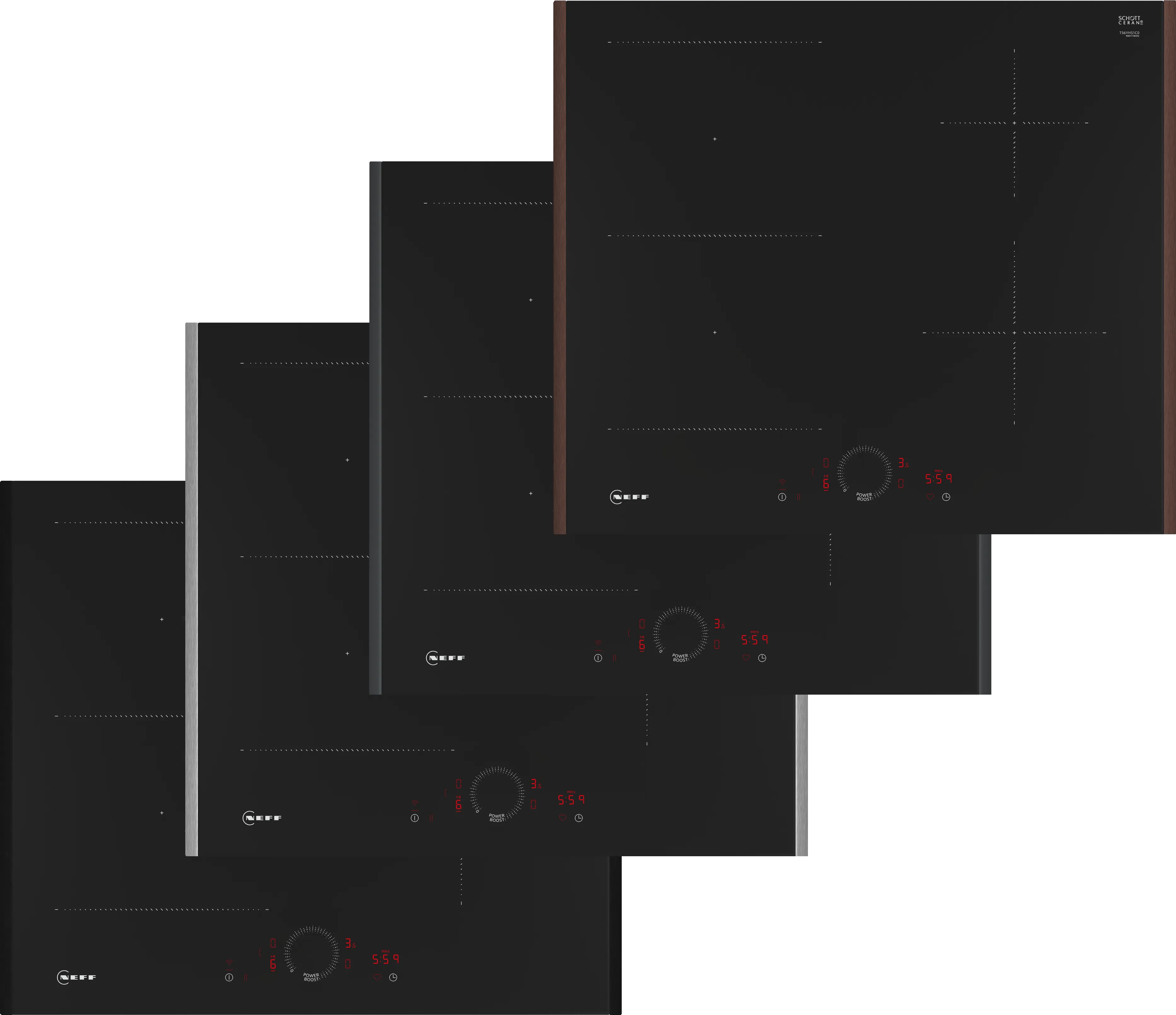 N 70 Induktiokeittotaso 60 cm Flex Design 