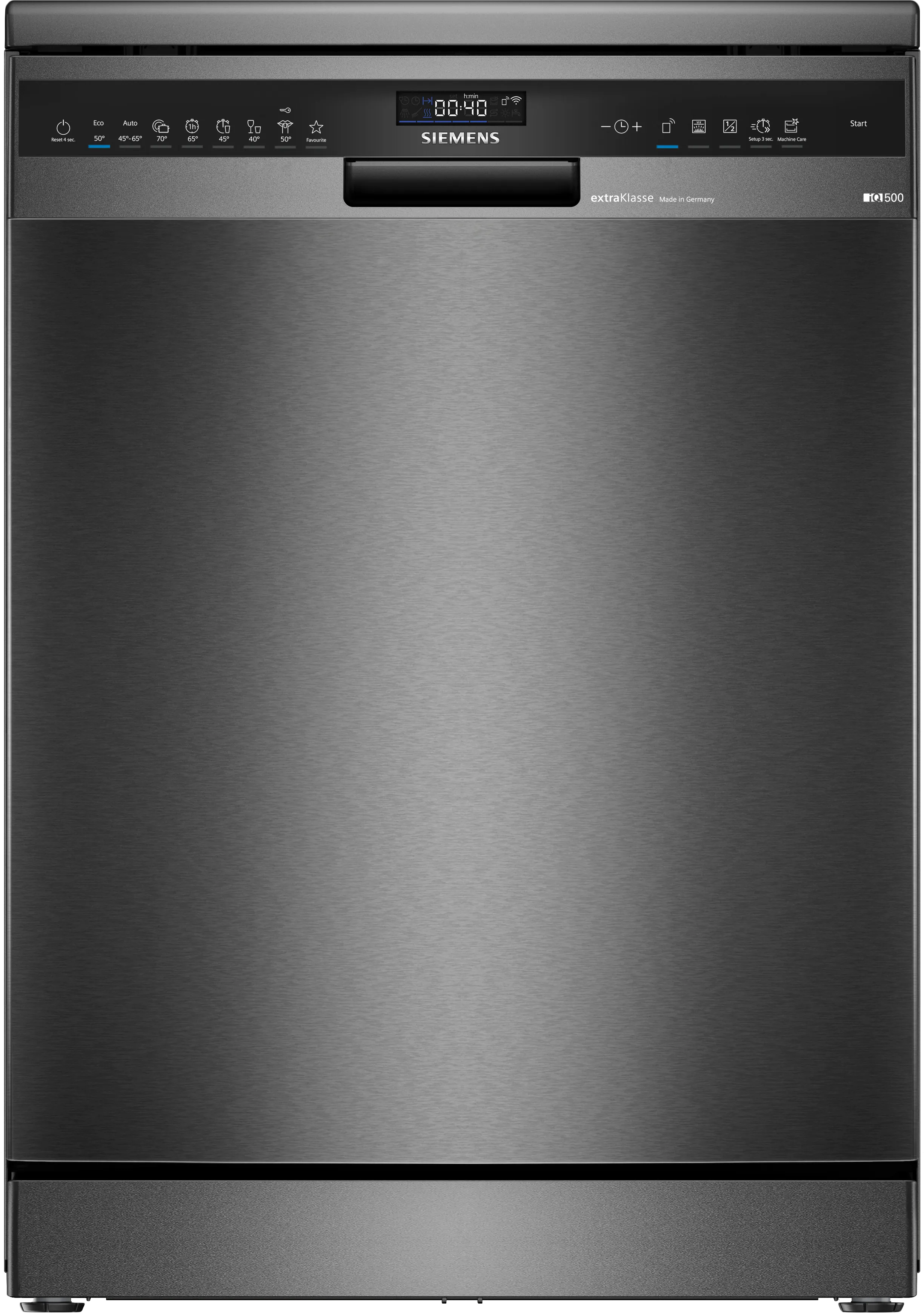 iQ500 Lave-vaisselle pose libre 60 cm Inox noir 
