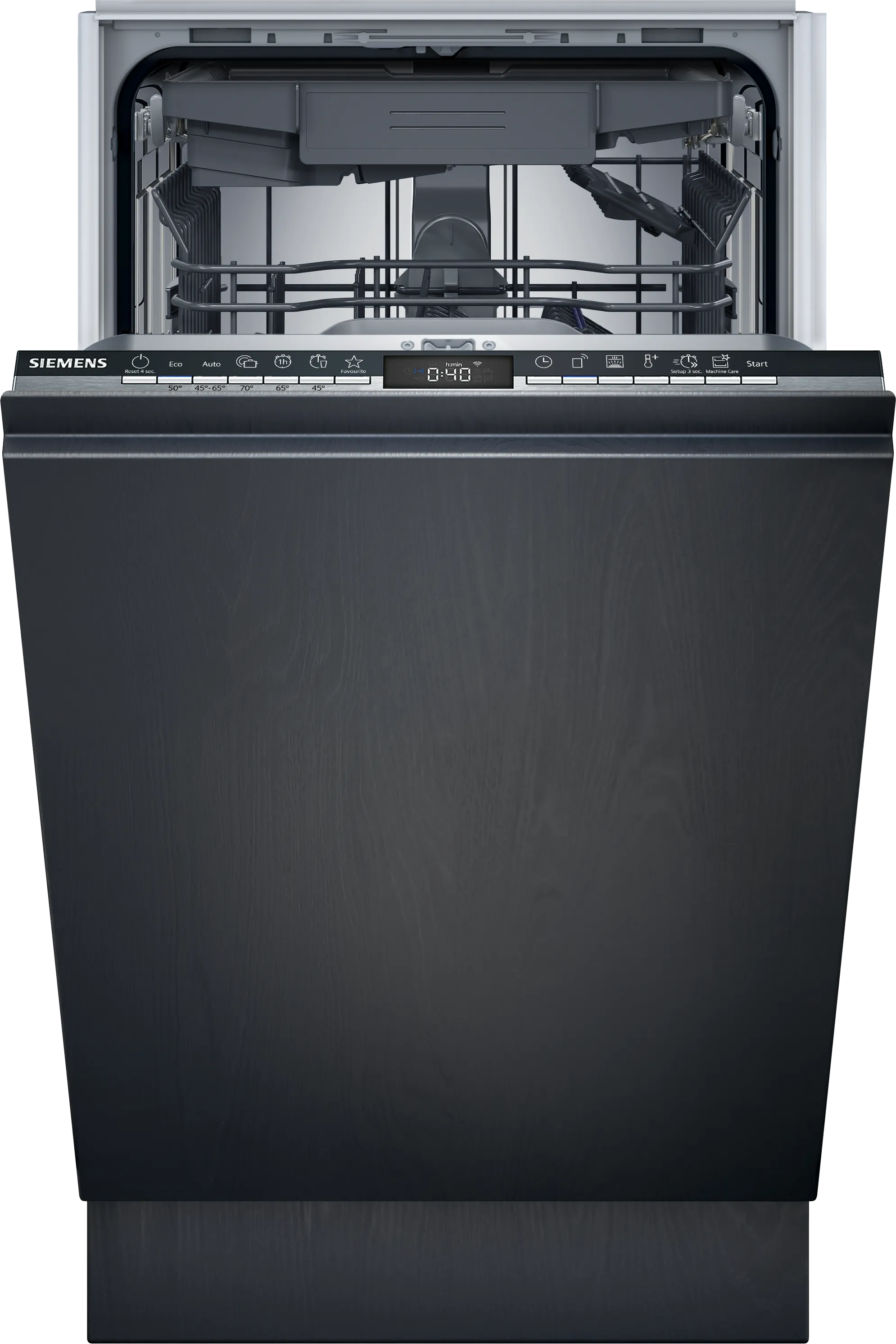 iQ300 Lave-vaisselle entièrement intégrable 45 cm varioHinge 