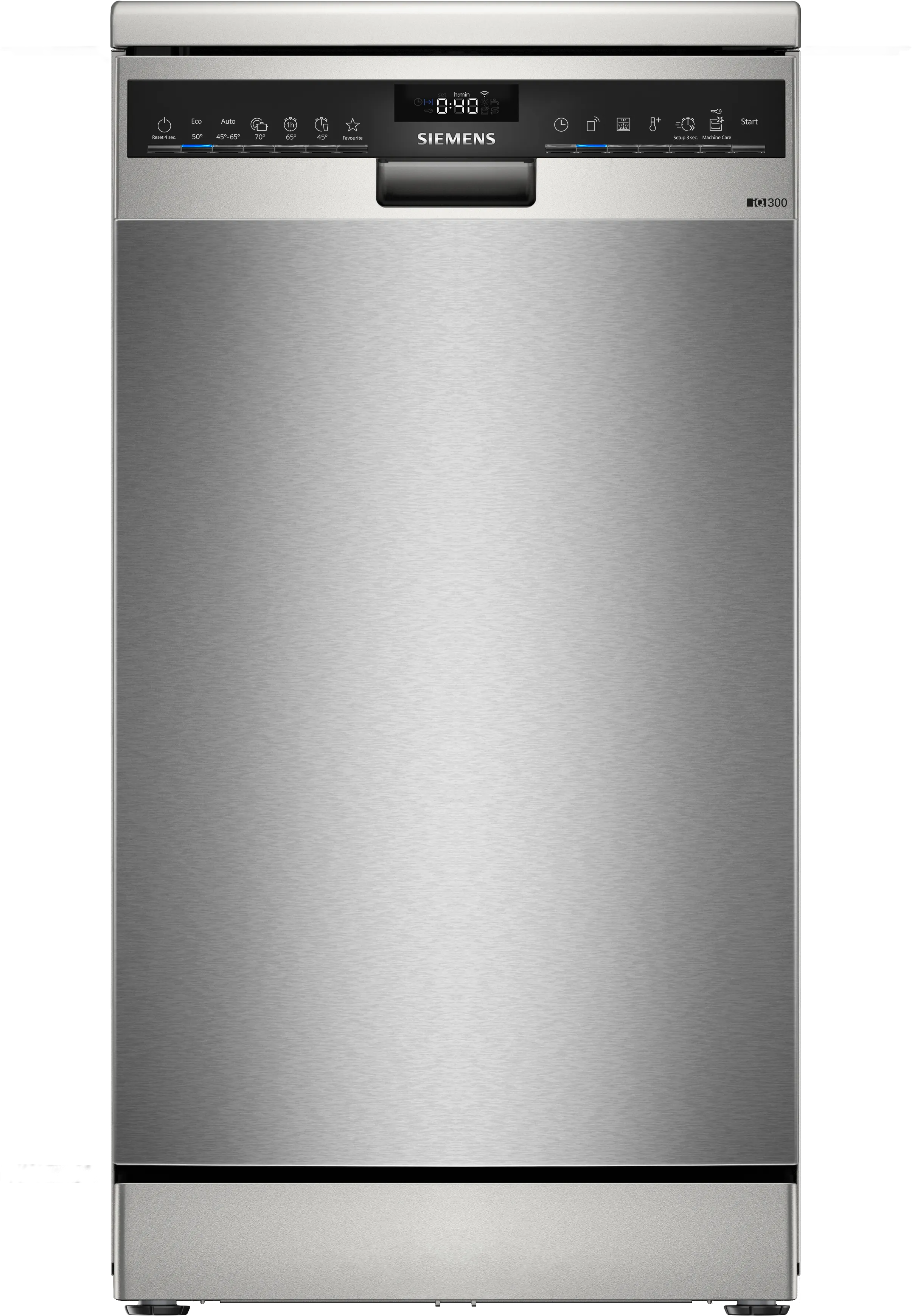 iQ300 Ελεύθερο πλυντήριο πιάτων 45 cm Brushed steel anti-fingerprint 
