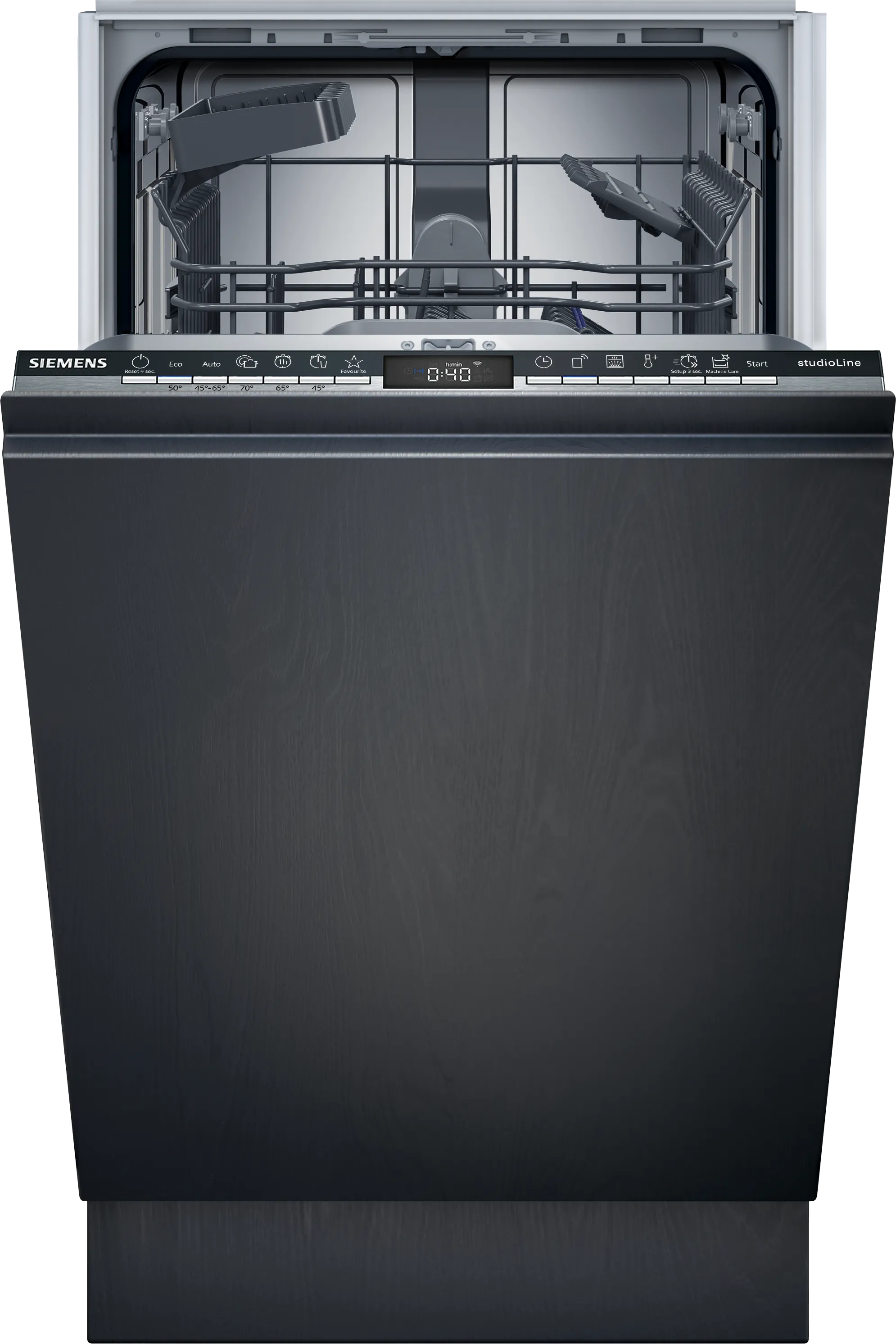 iQ300 Lave-vaisselle entièrement intégrable 45 cm varioHinge 