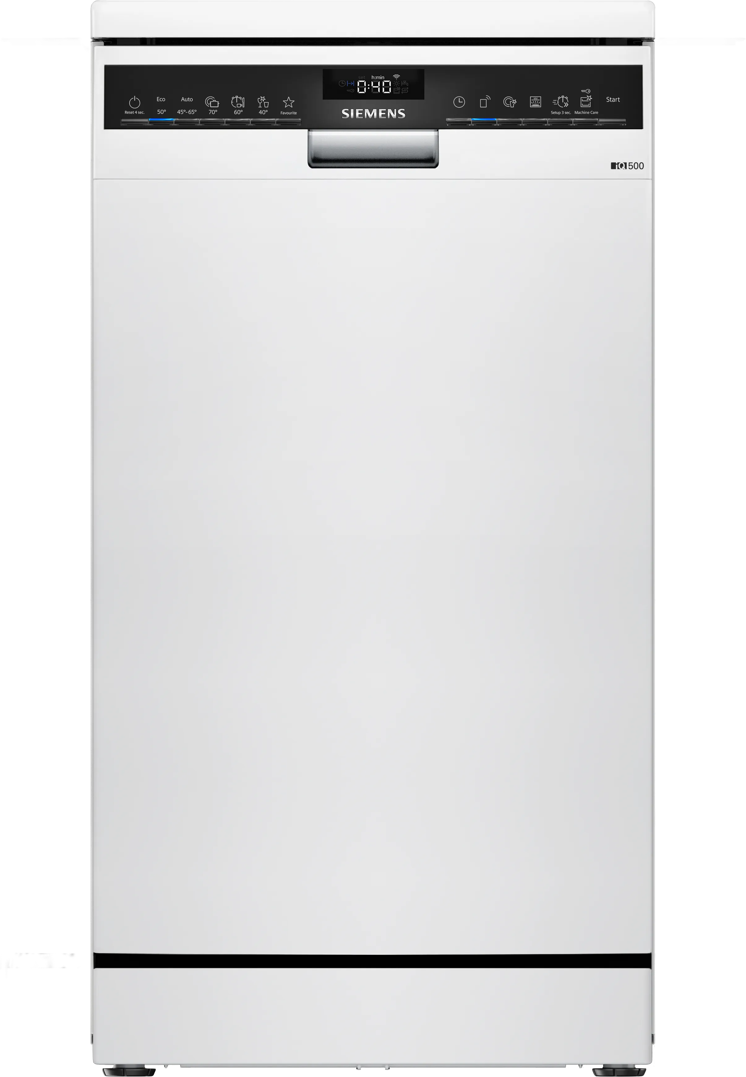 iQ500 Voľne stojaca umývačka riadu 45 cm biela 