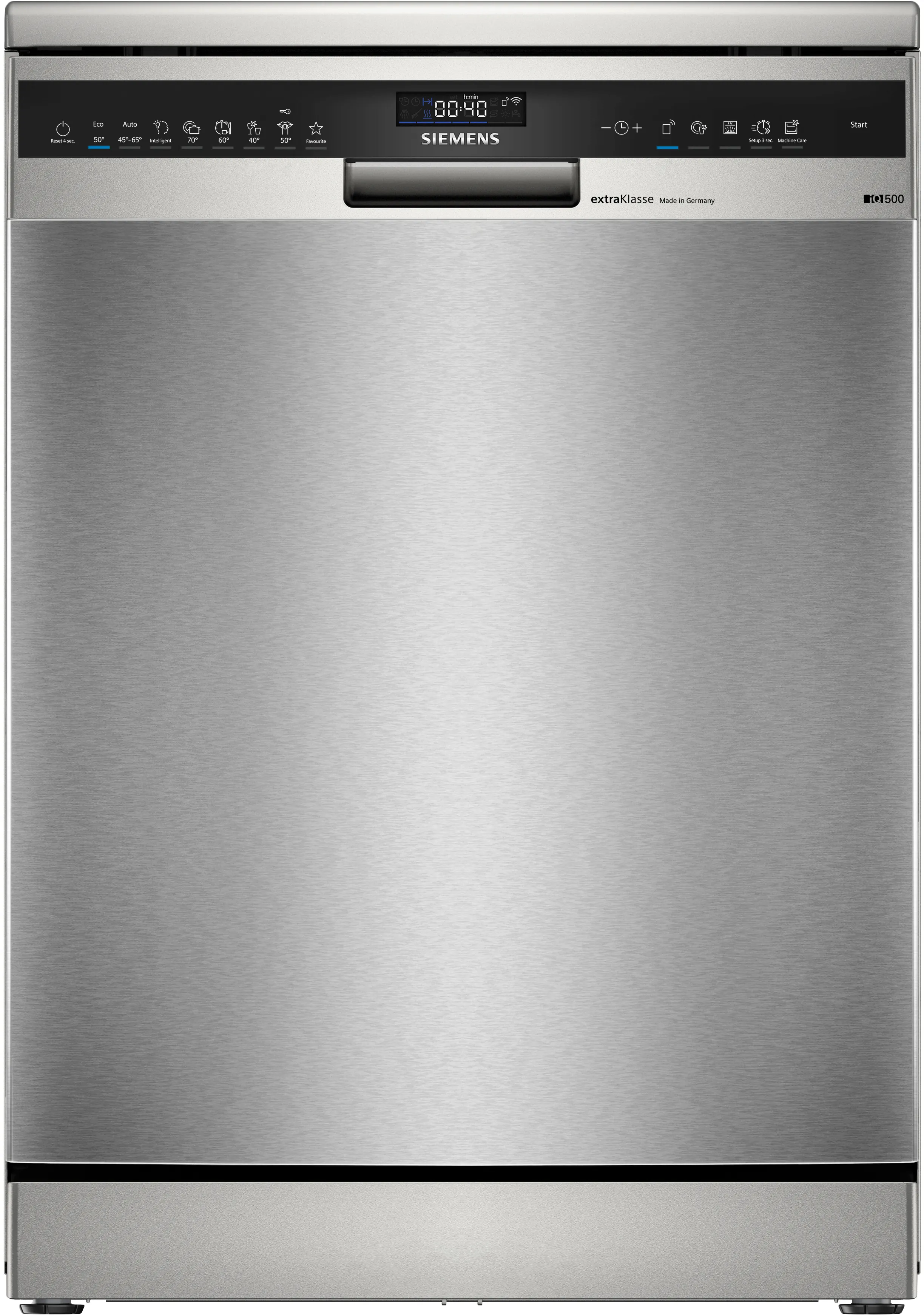 iQ500 Lave-vaisselle pose-libre 60 cm Acier brossé anti-traces 