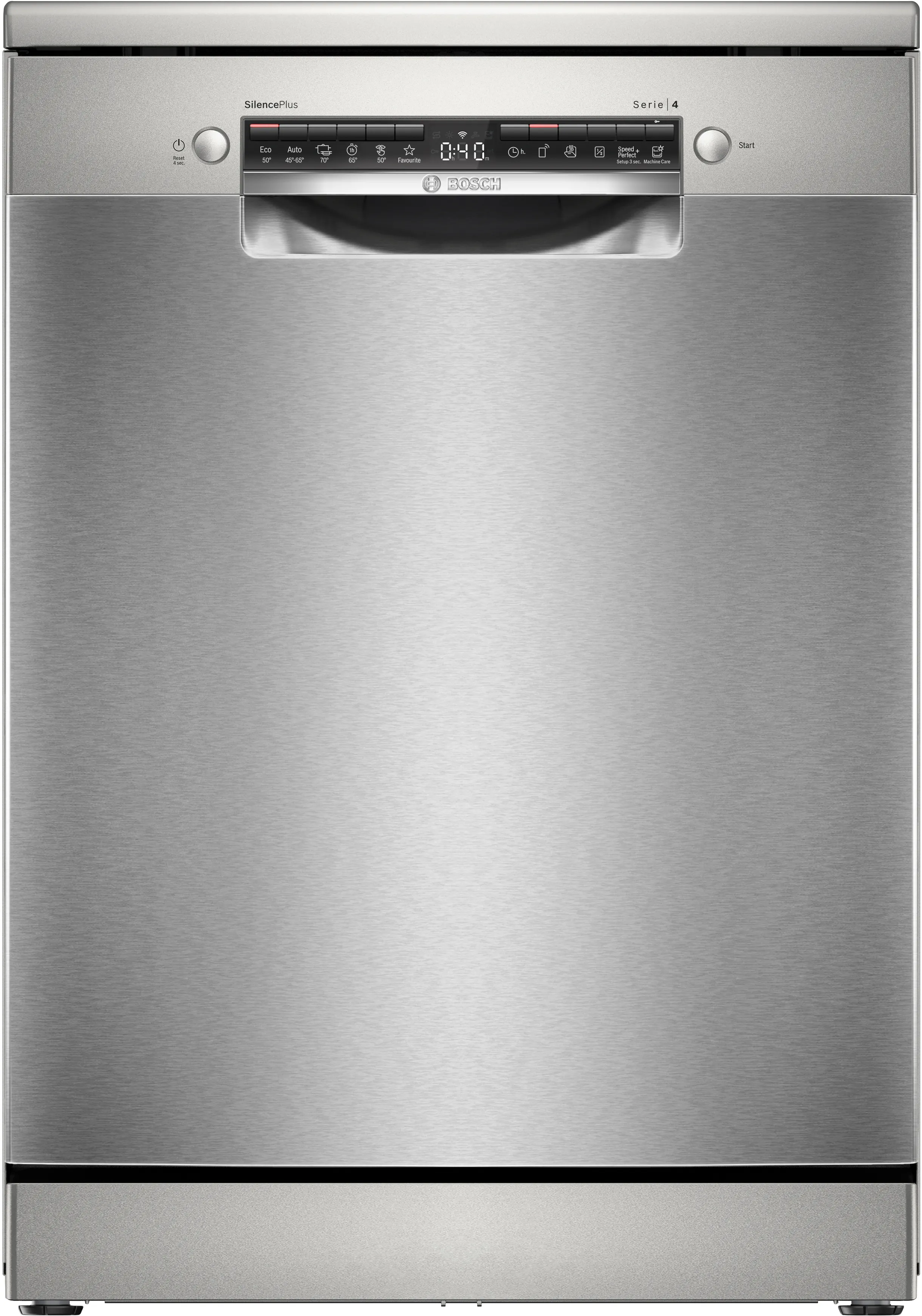 Series 4 free-standing dishwasher 60 cm Brushed steel anti-fingerprint 