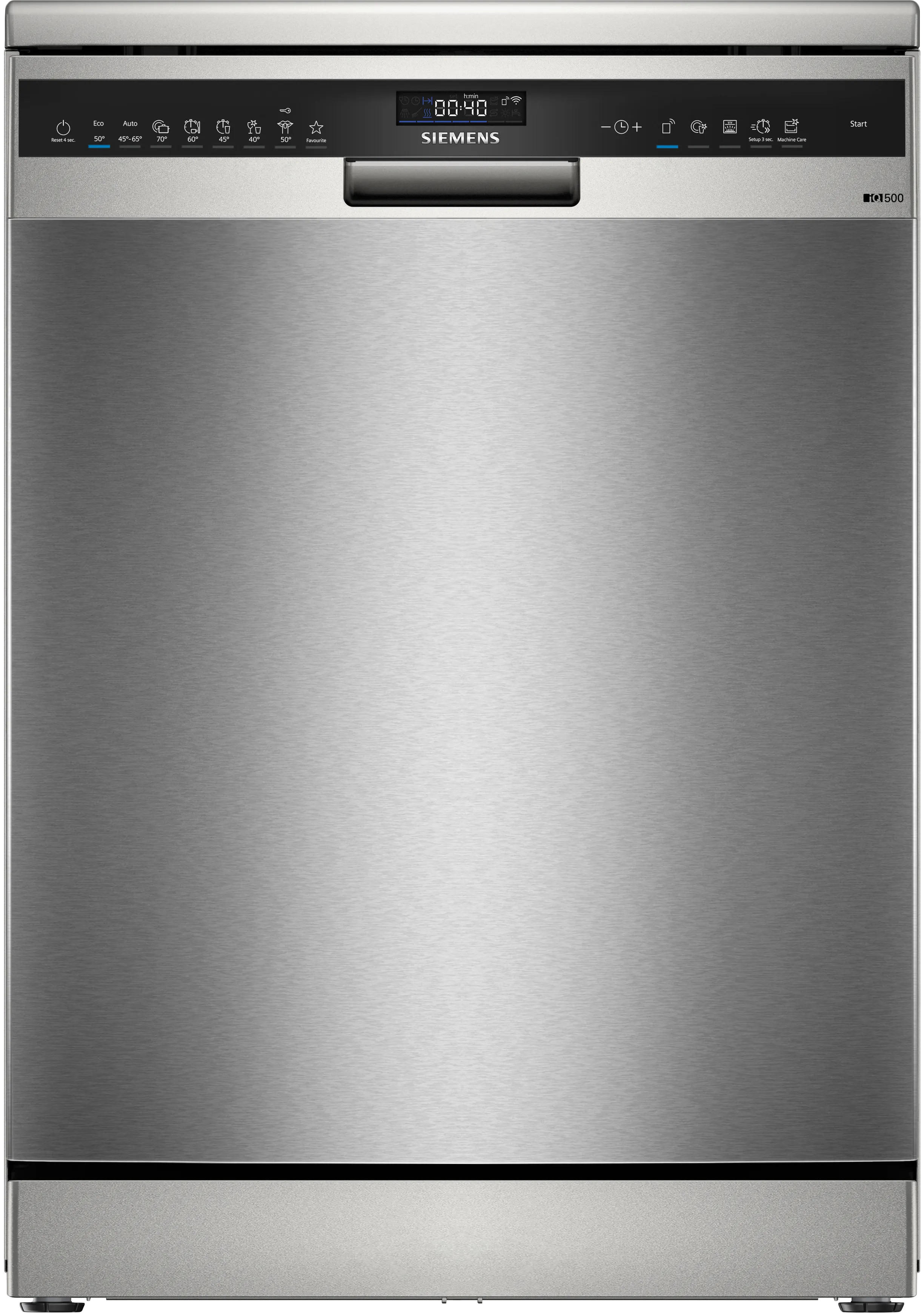 iQ500 Free-standing dishwasher 60 cm Silver inox 
