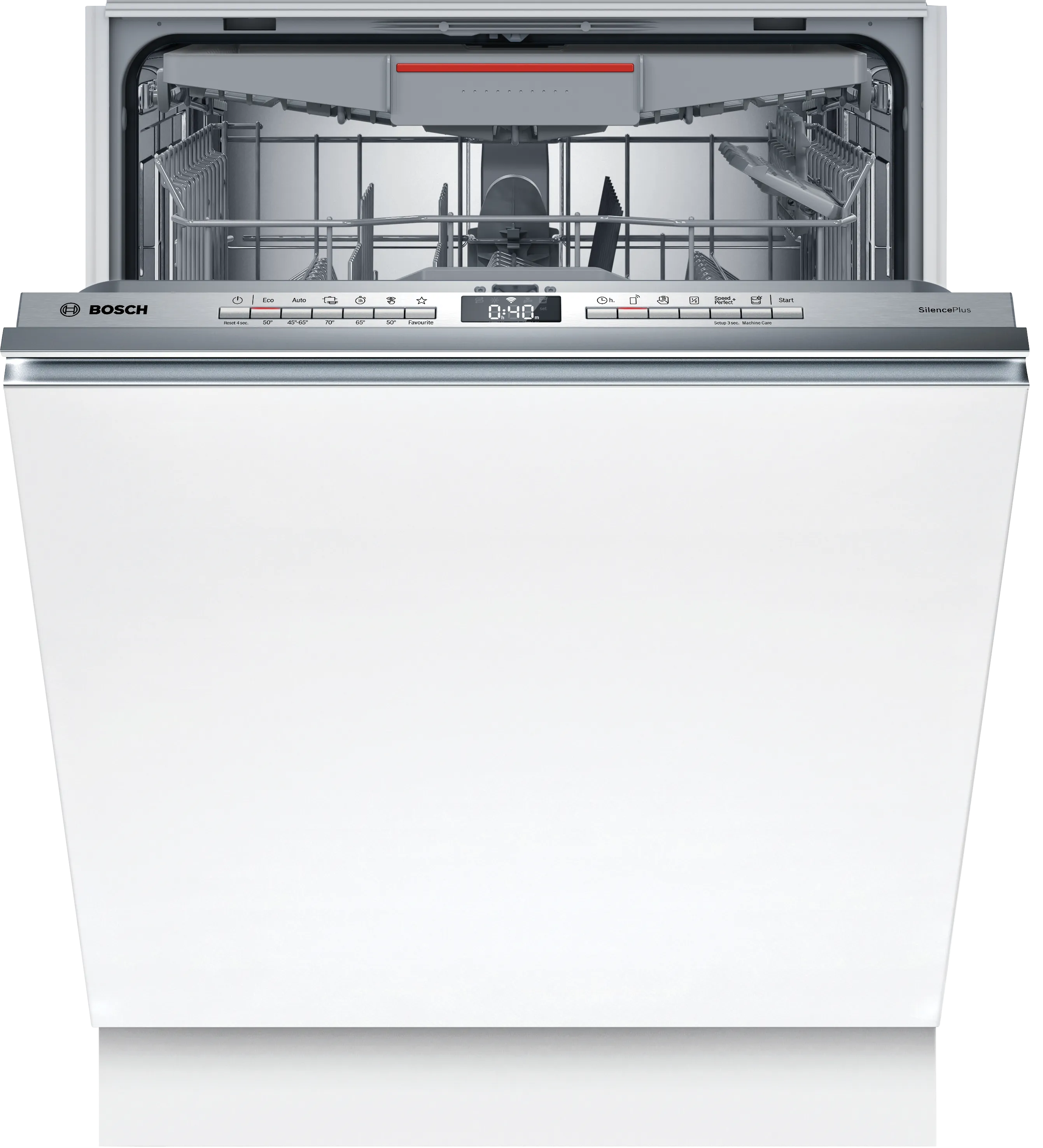 Series 4 fully-integrated dishwasher 60 cm Variable hinge for special installation situations 