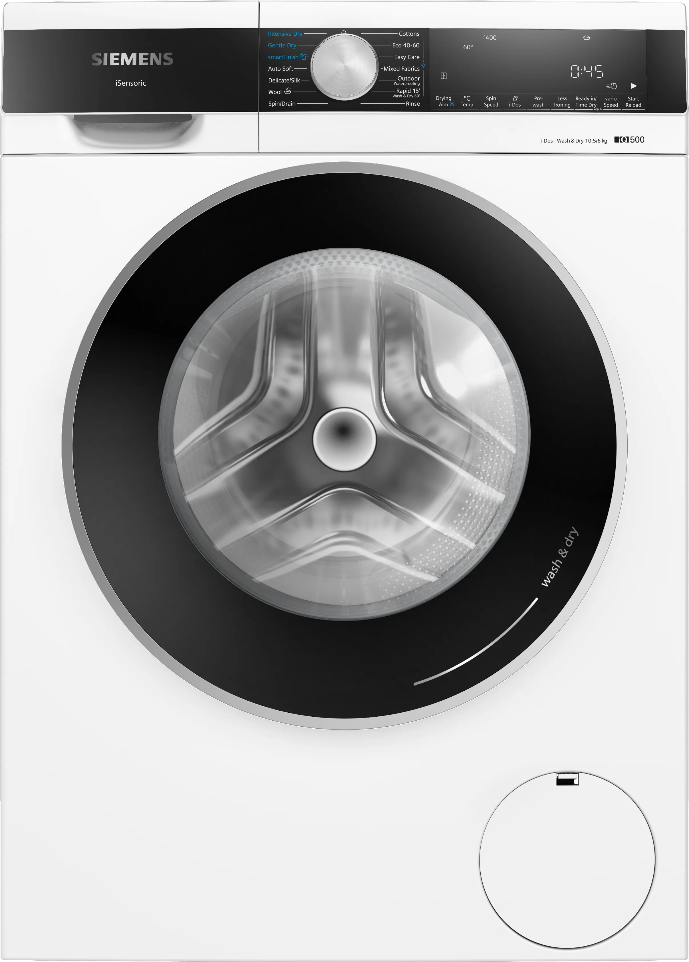 iQ500 Washer dryer 10.5/6 kg 1400 rpm 