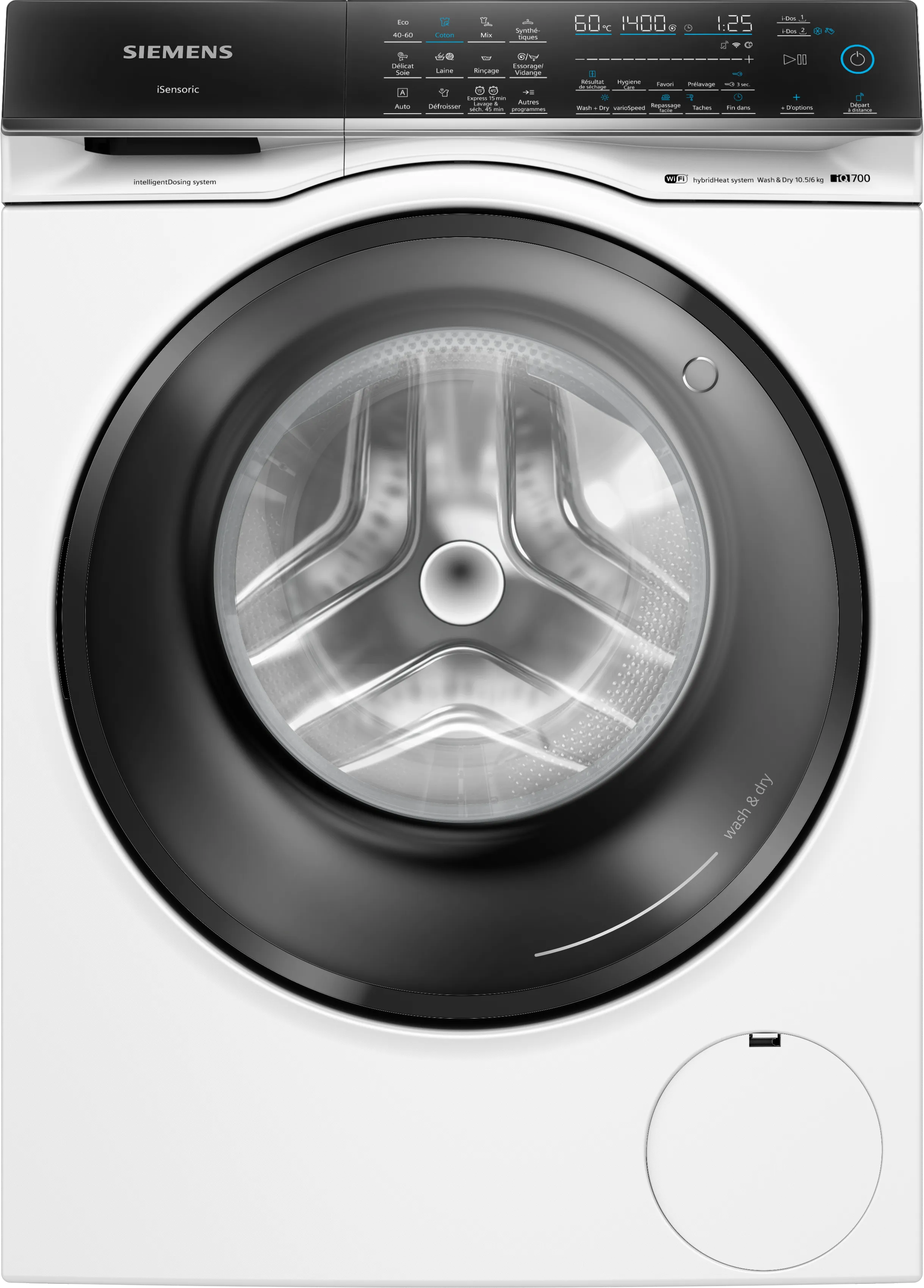 iQ700 Lave-linge séchant 10.5/6 kg 1400 trs/min 