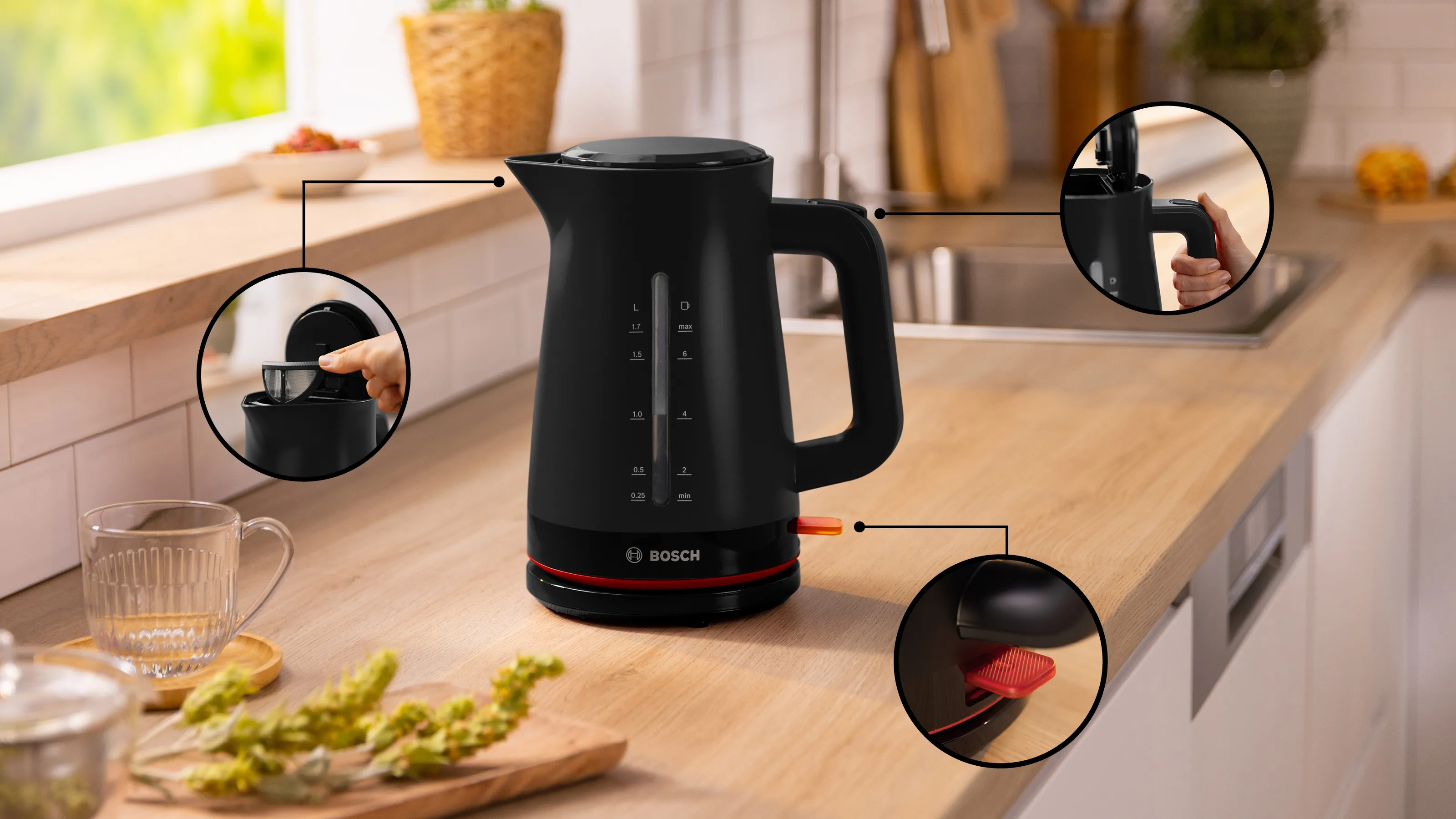 TWK3M123GB Kettle BOSCH GB