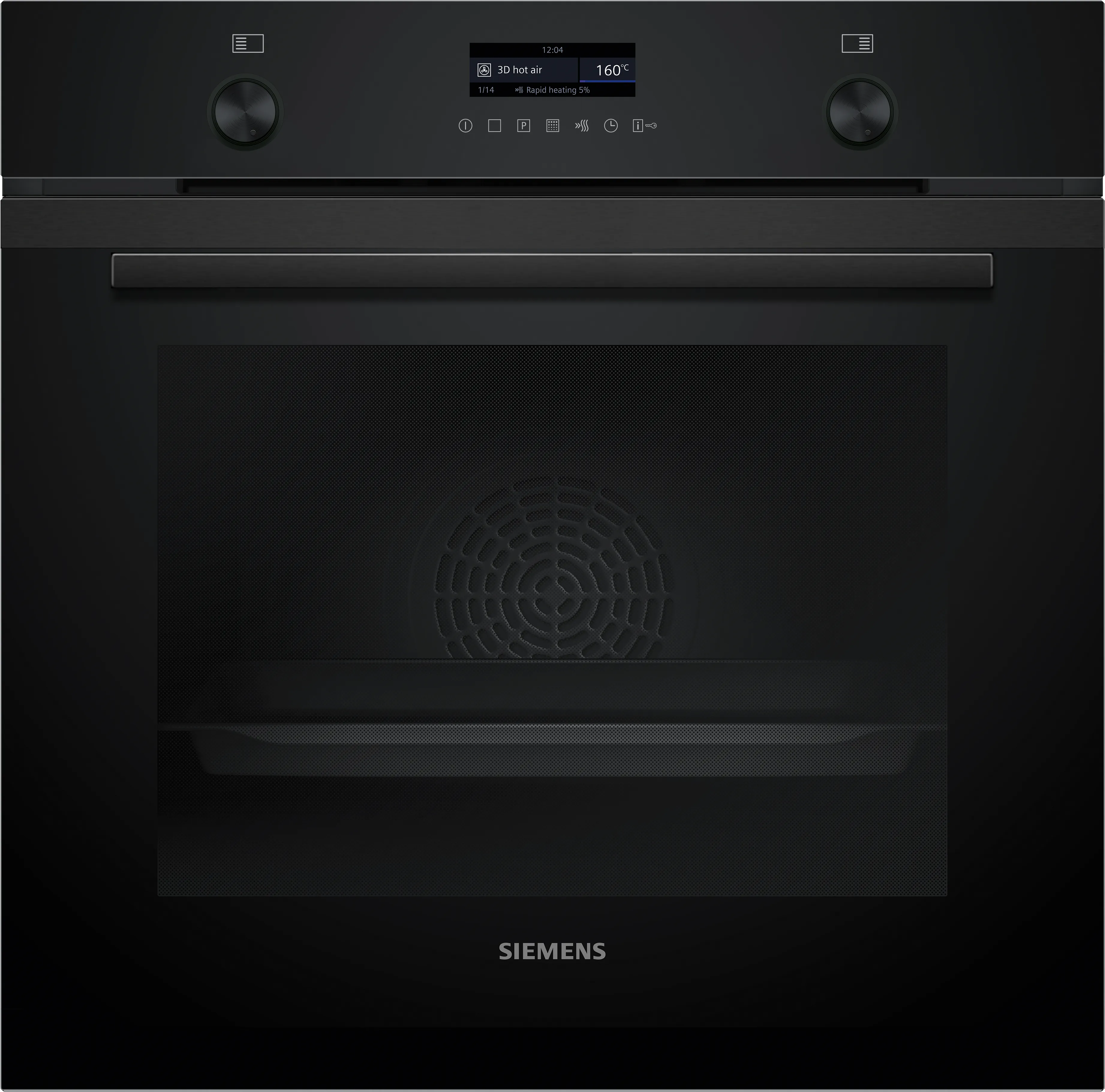iQ500 Built-in oven 60 x 60 cm Deep black inox 