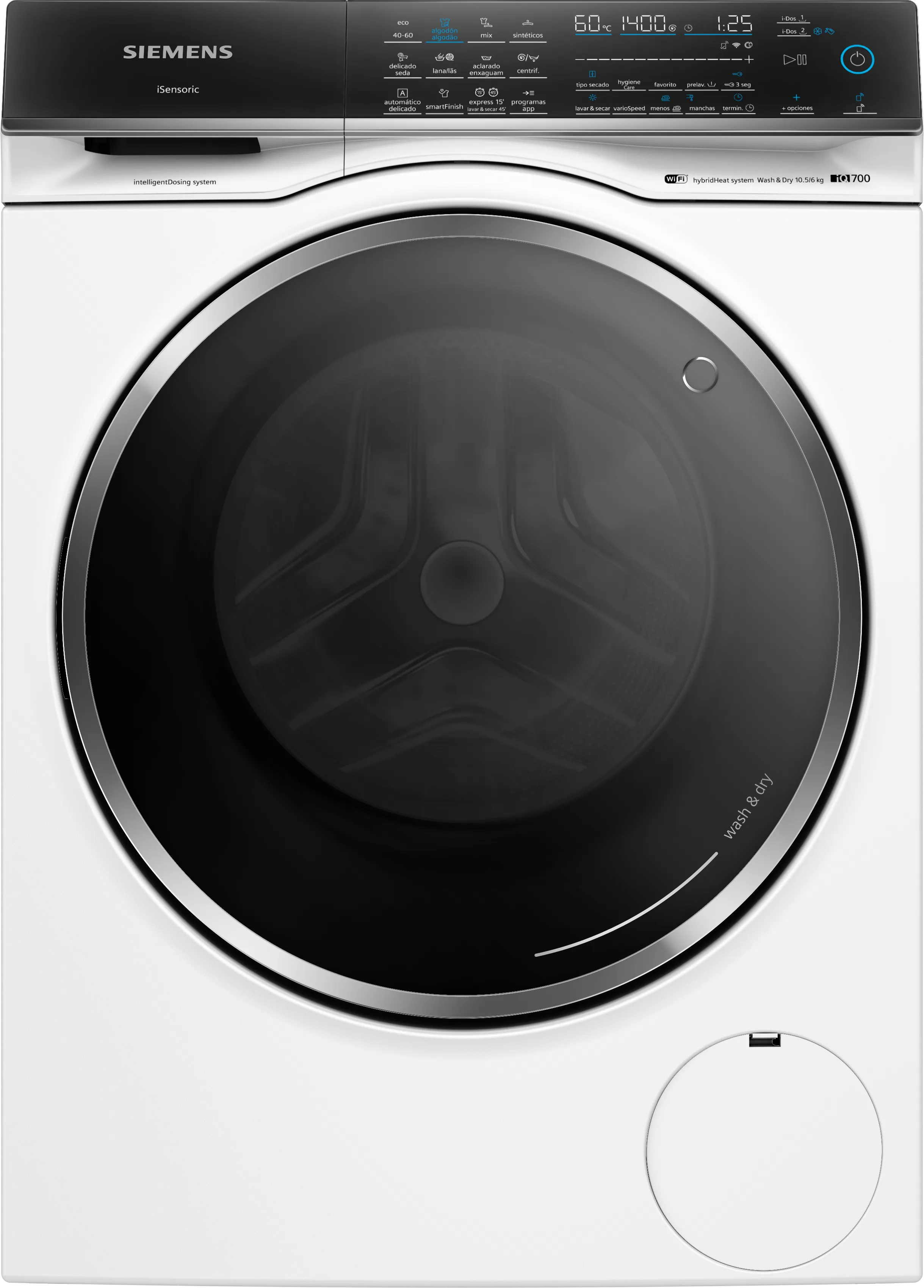iQ700 Máquina de Lavar e Secar Roupa 10.5/6 kg 1400 rpm 