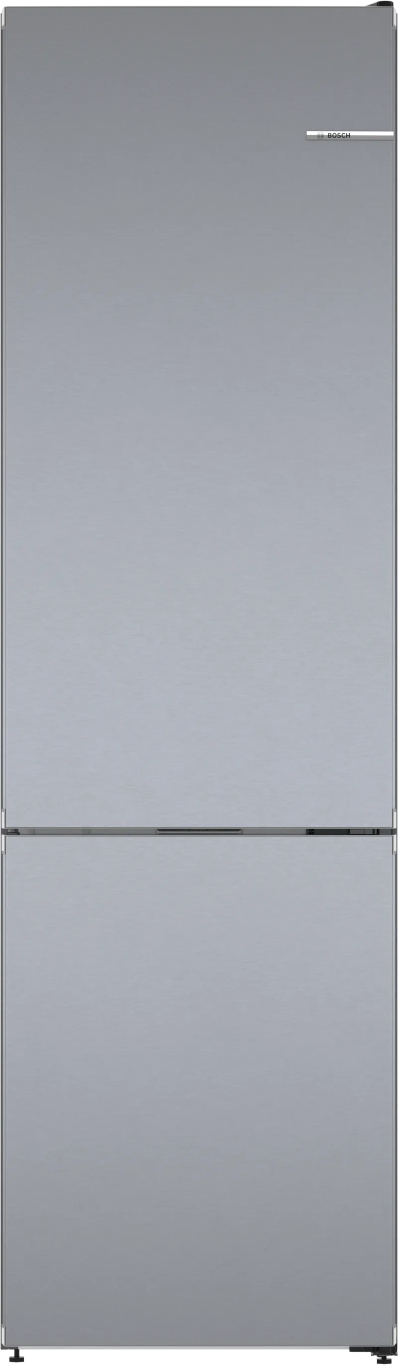 500 Series Freestanding Bottom Freezer Refrigerator 24'' Brushed steel anti-fingerprint 